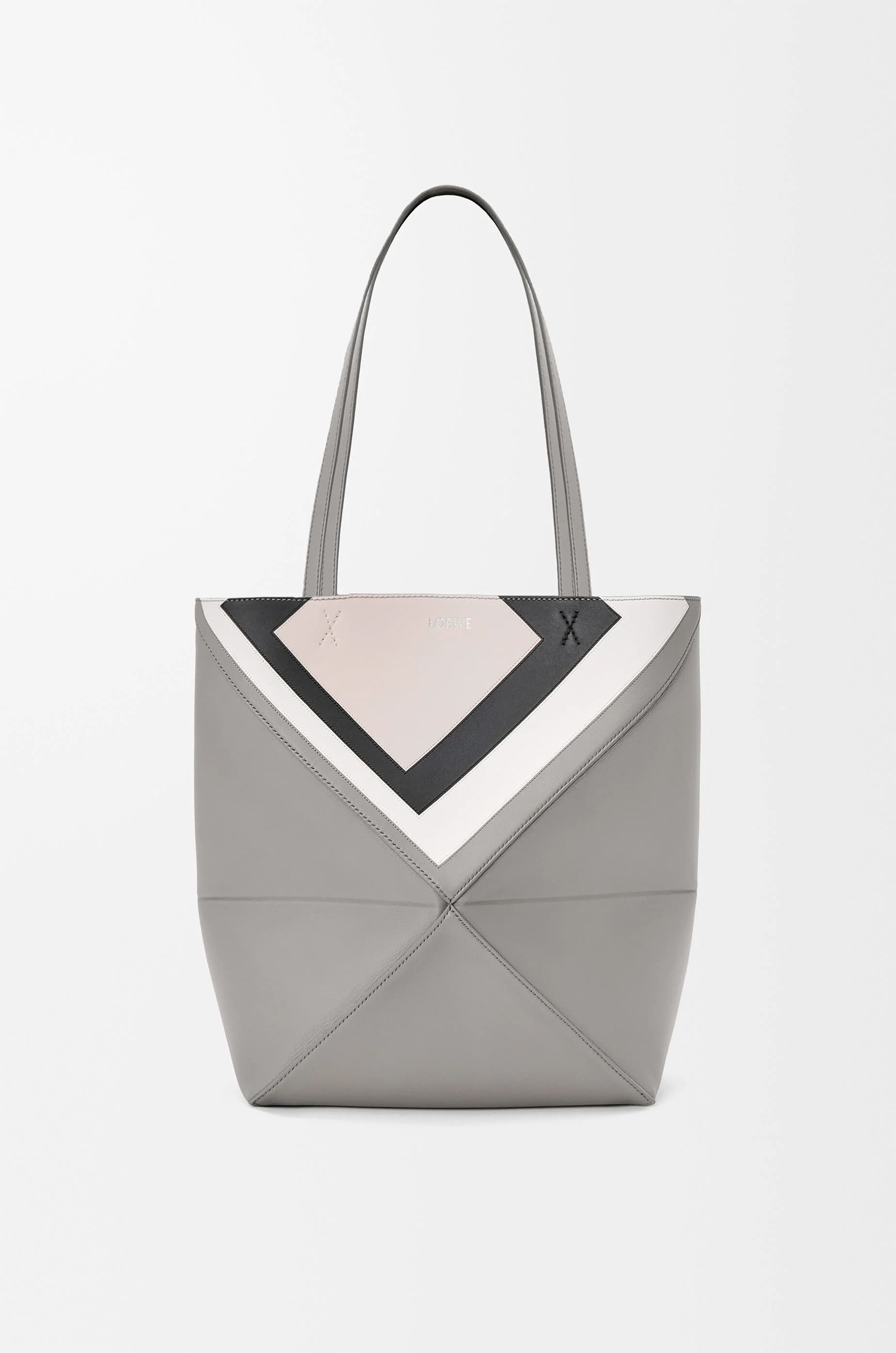 Medium Puzzle Fold tote in nappa calfskin — A779G50X96-0146