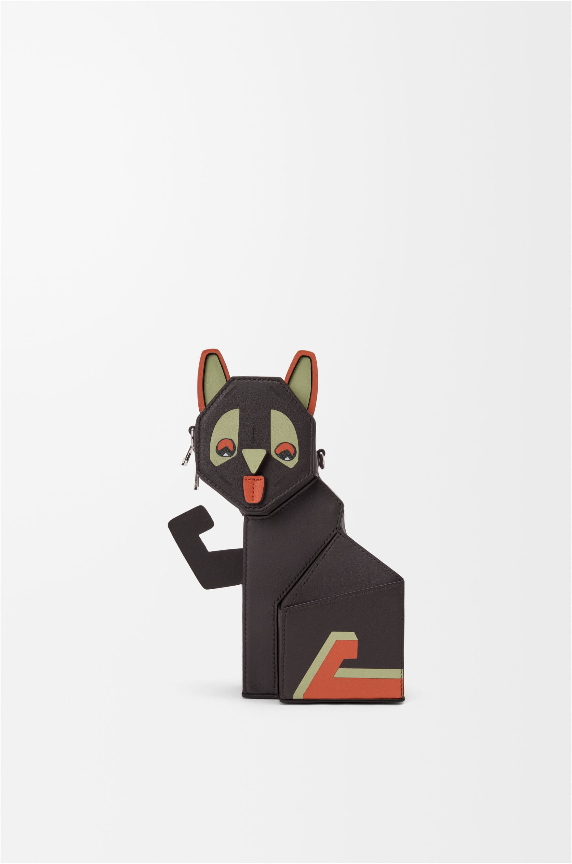 Futurist Cat clutch in classic calfskin — A000CCTX02-3590