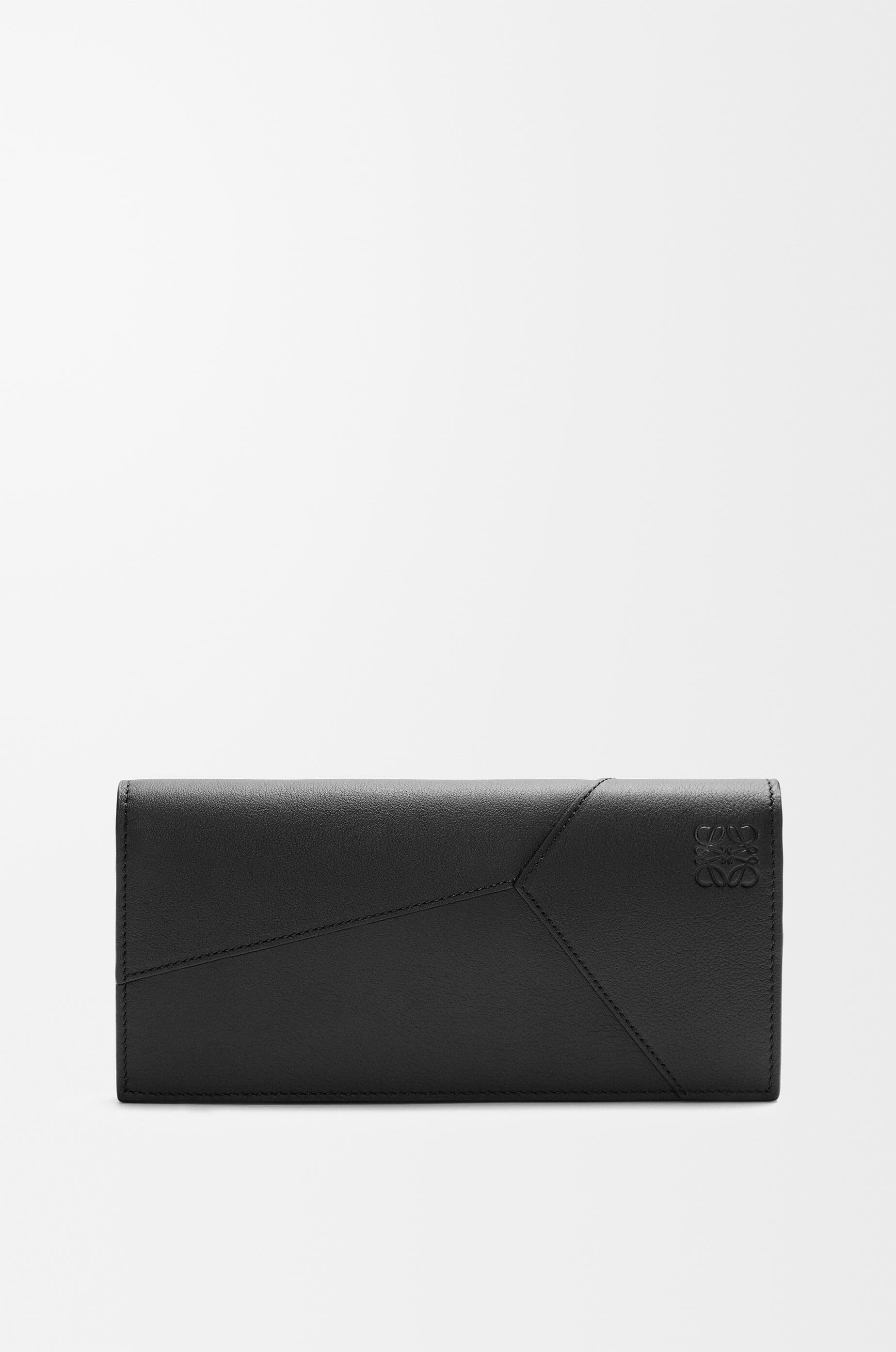 Puzzle long horizontal wallet in classic calfskin — C510978X07-1100