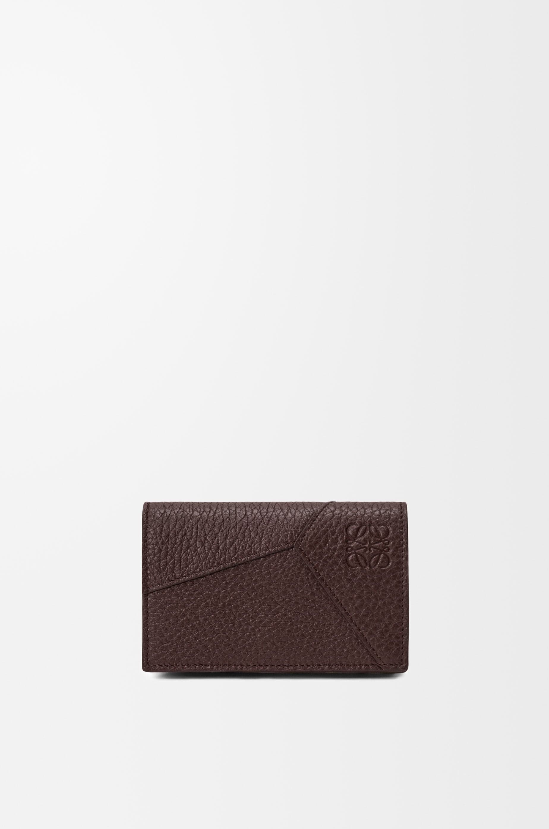 Puzzle business cardholder in supple grained calfskin — C510M97X06-3606