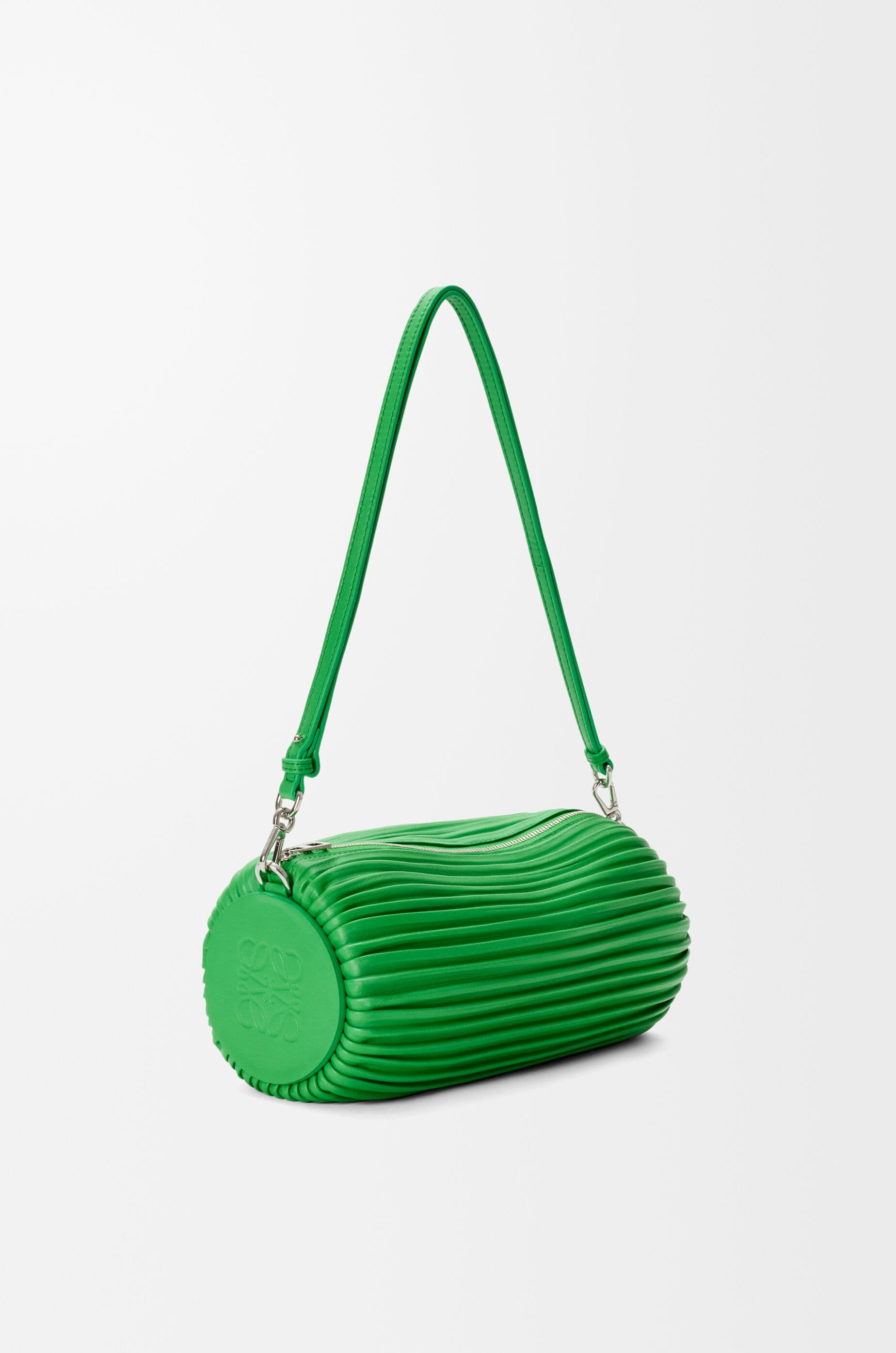 Bracelet Pouch in pleated nappa lambskin — A912P84X37-9538