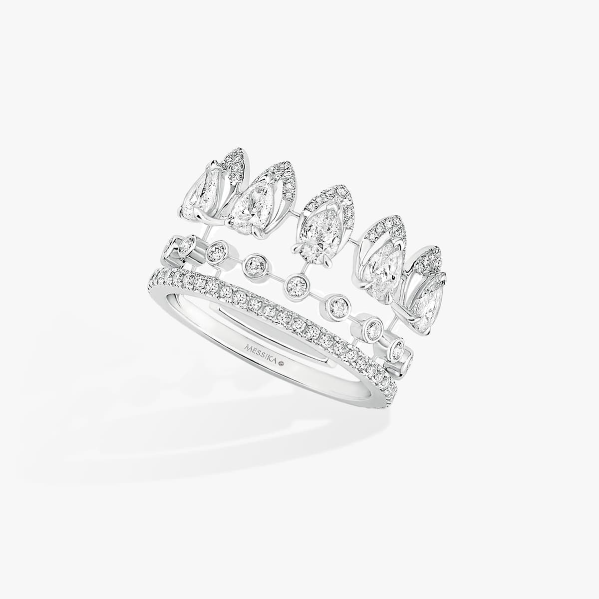 Desert Bloom wedding ring — 07364-WG