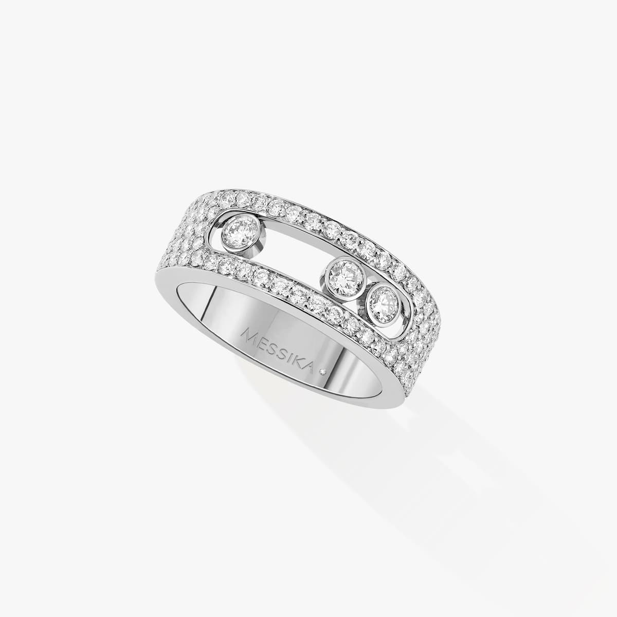 Move Joaillerie pavé ring small — 04703-WG