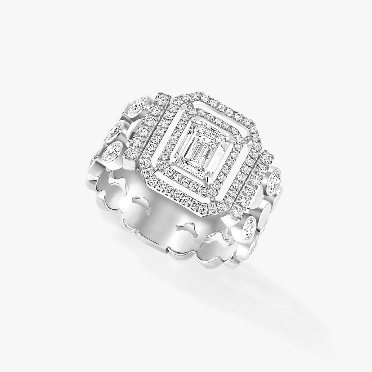 D-Vibes multi-row ring — 12445-WG