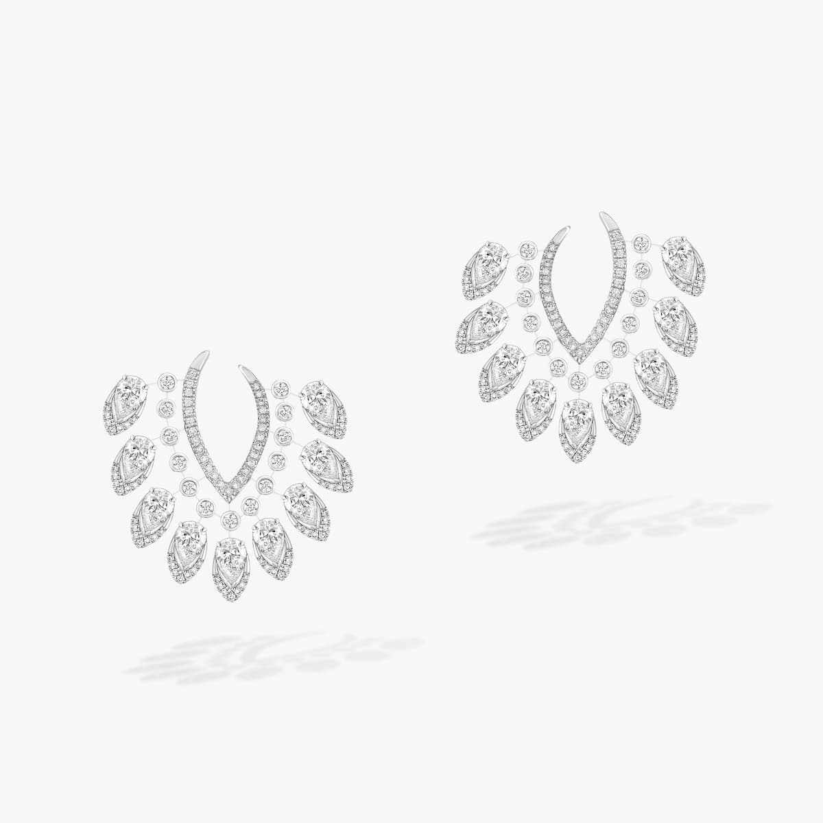 Desert Bloom earrings large — 07362-WG