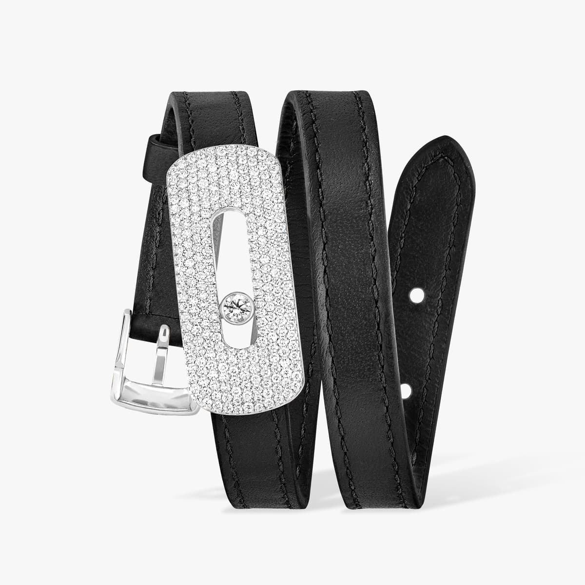 My Move XXL pavé-set bracelet — 30005-WG
