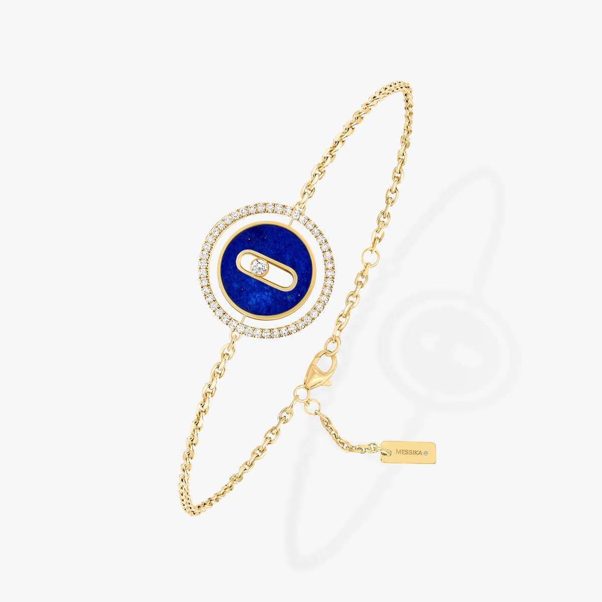 Lucky Move lapis lazuli bracelet small — 11979-YG