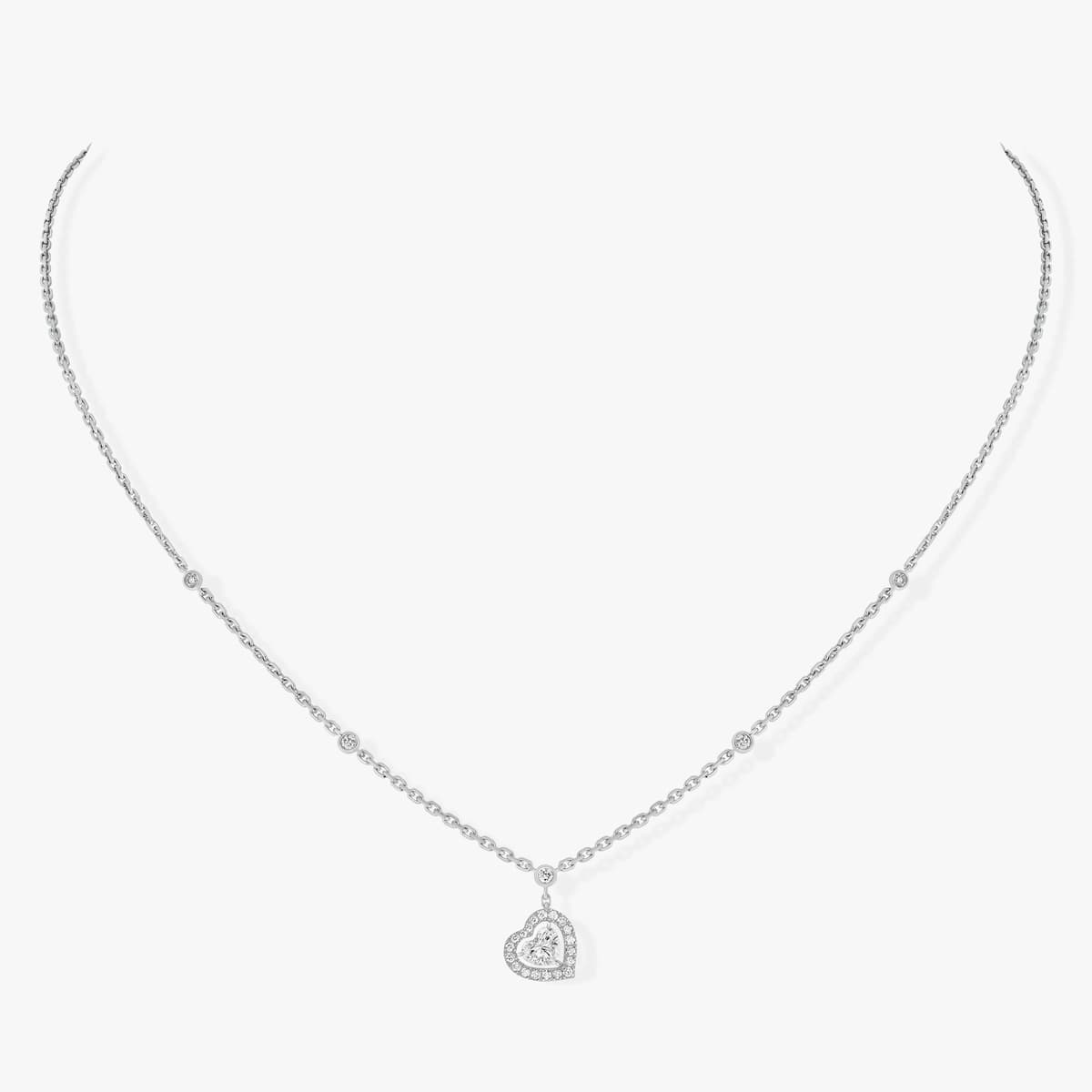 Joy necklace 0.15ct — 11437-WG