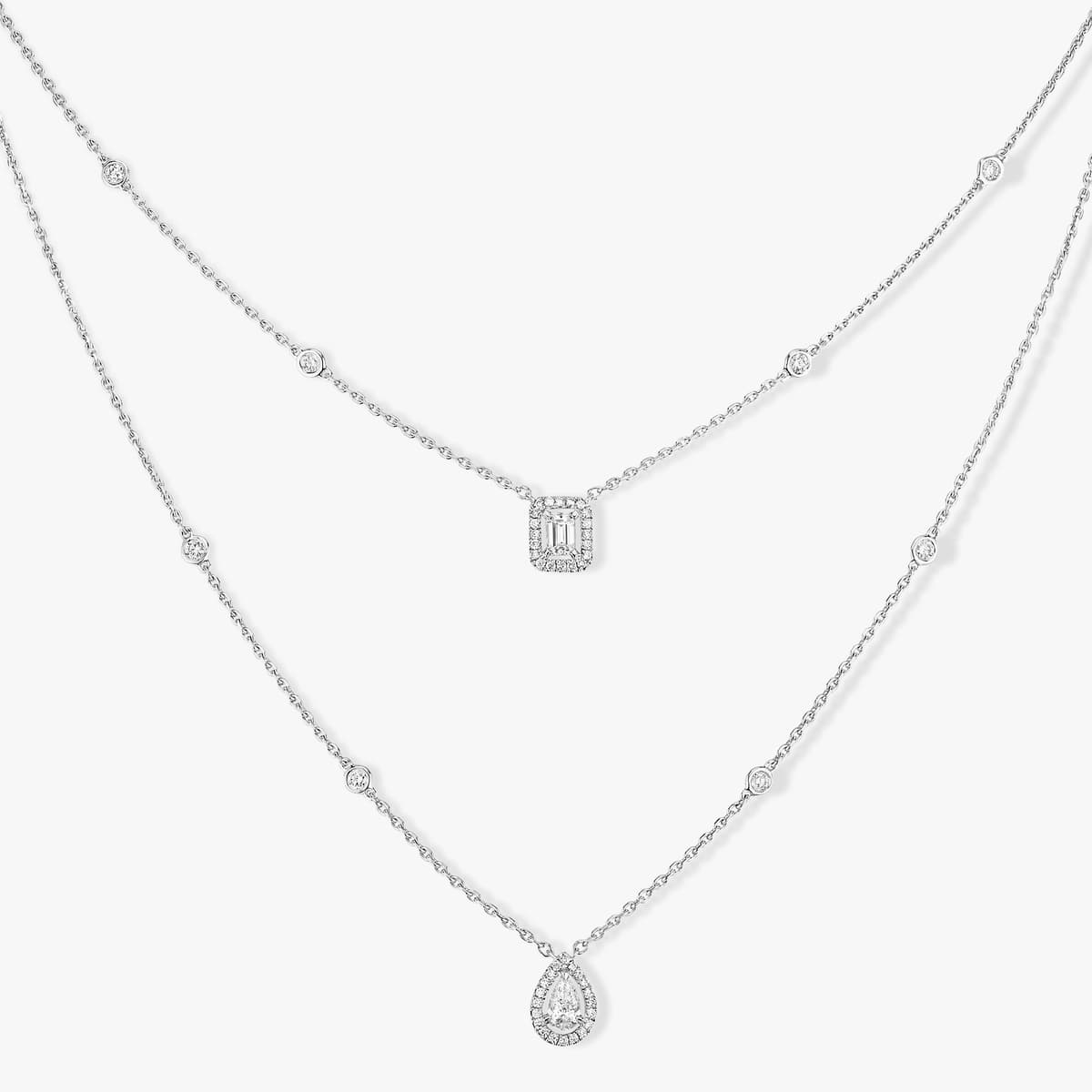 My Twin two-row necklace — 06506-WG