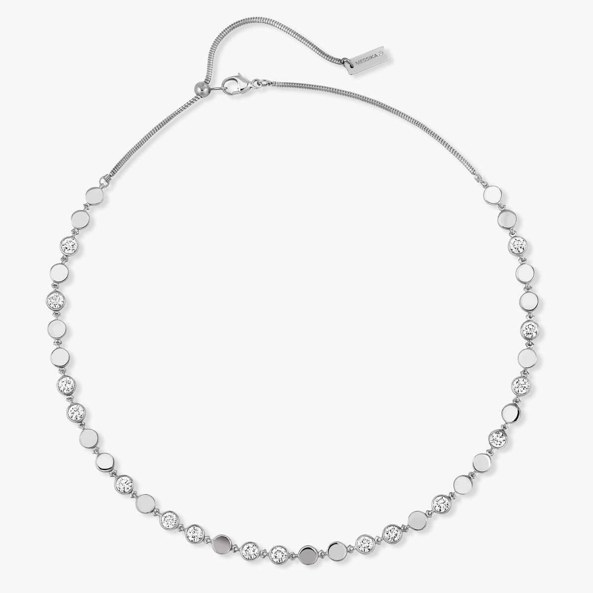D-Vibes necklace medium — 12483-WG