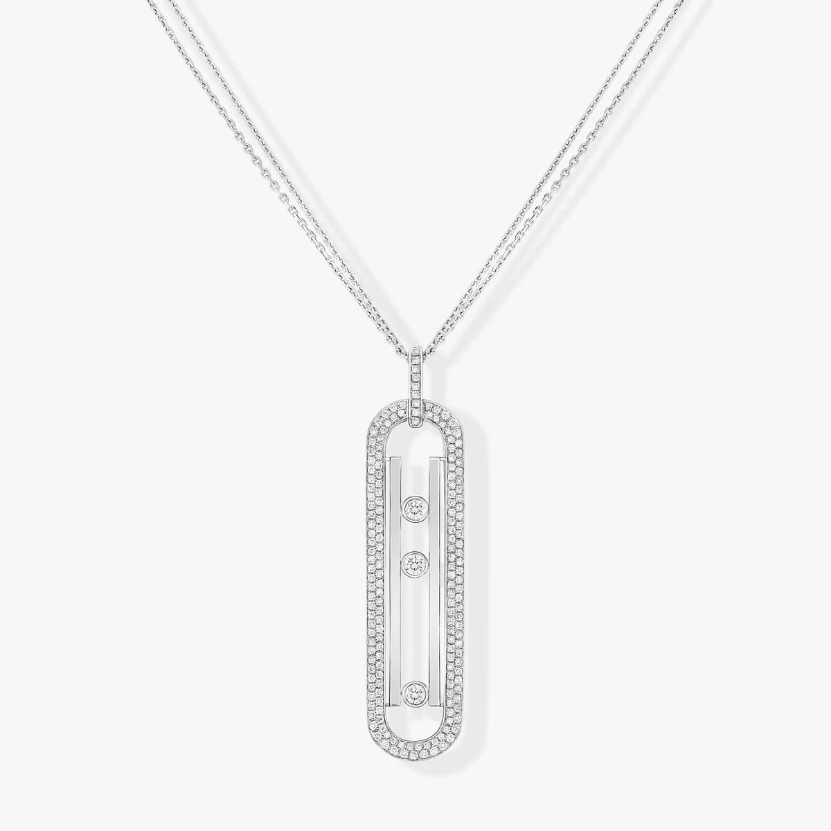 Move 10th Anniversary necklace — 07228-WG