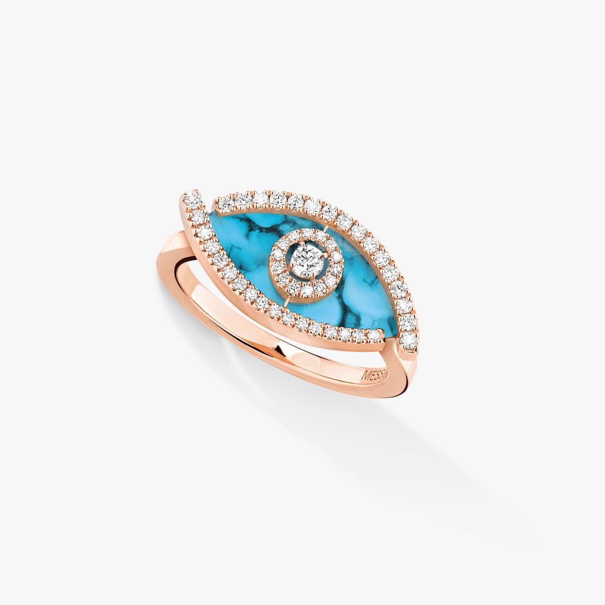 Lucky Eye turquoise ring — 12956-PG