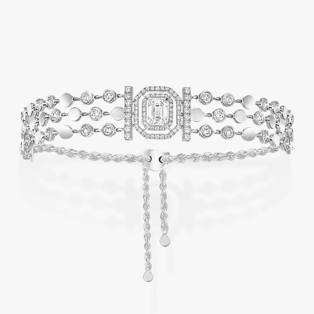 D-Vibes multi-row bracelet — 12433-WG