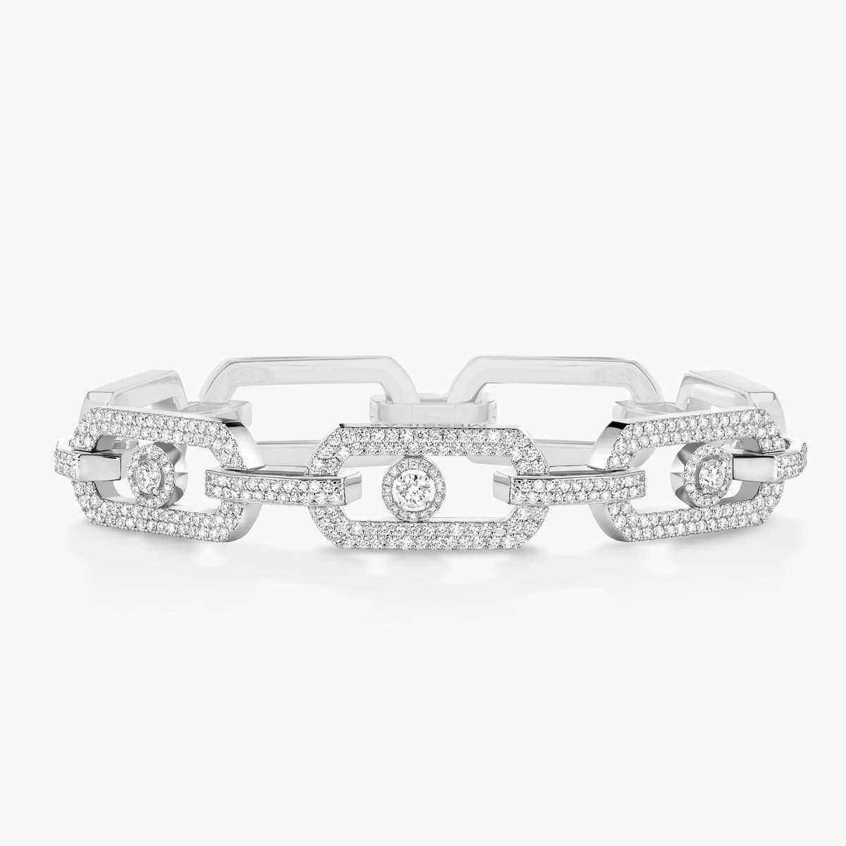 So Move XL pavé bracelet — 12942-WG