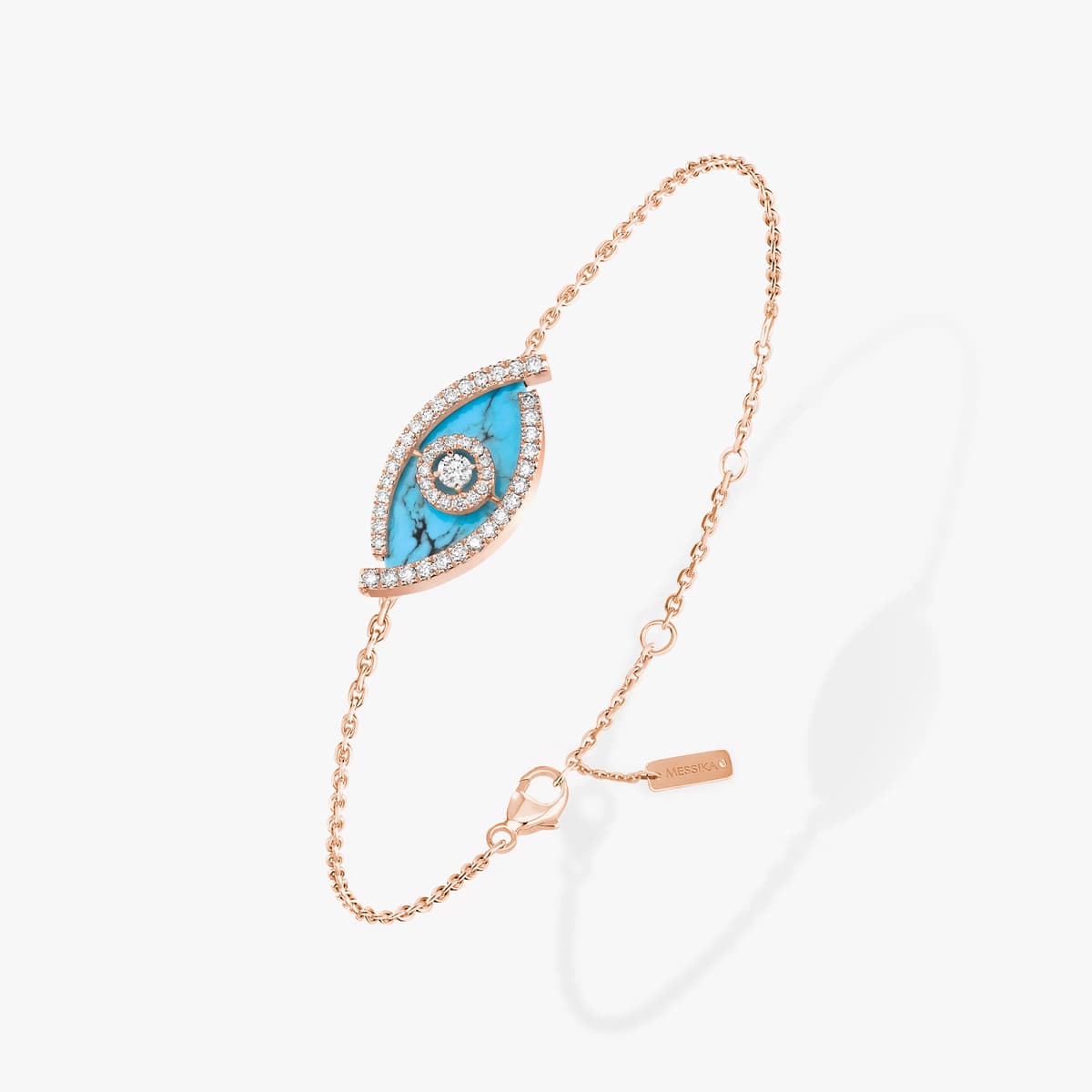 Lucky Eye turquoise bracelet — 12953-PG