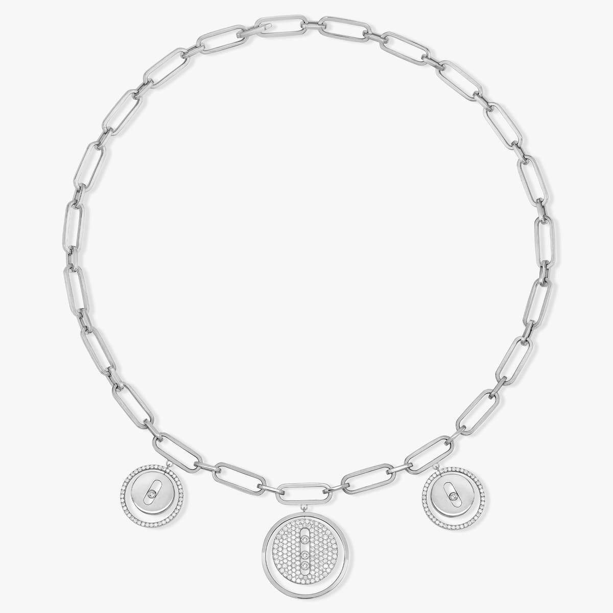 Lucky Move charms choker — 11972-WG