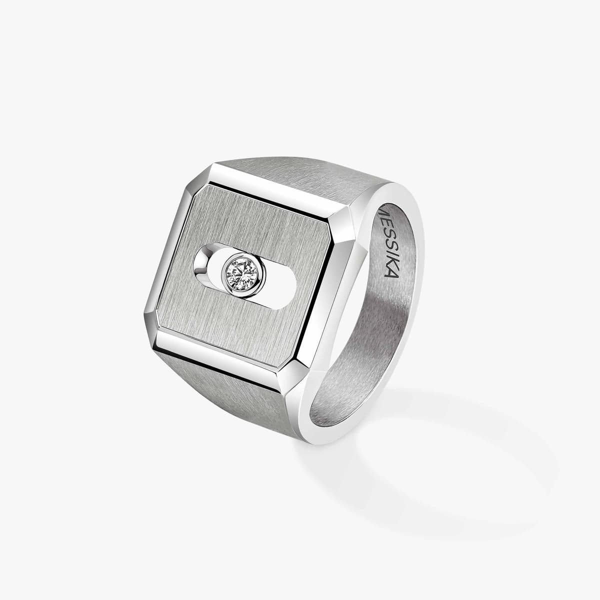 Move Titanium signet ring — 13771-TN