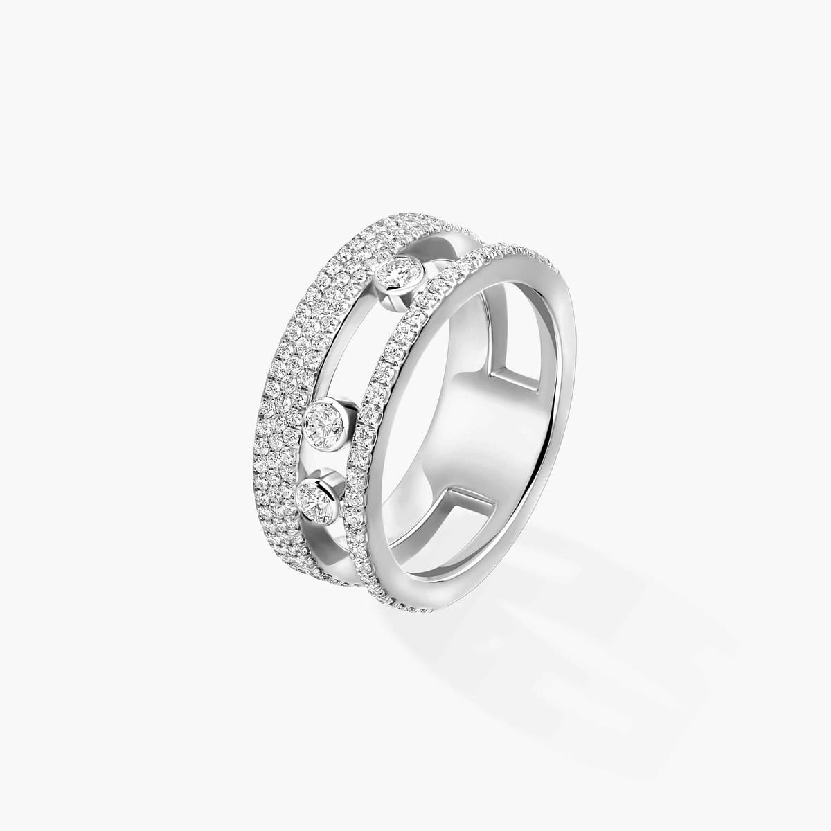 Move Romane pavé ring — 07128-WG