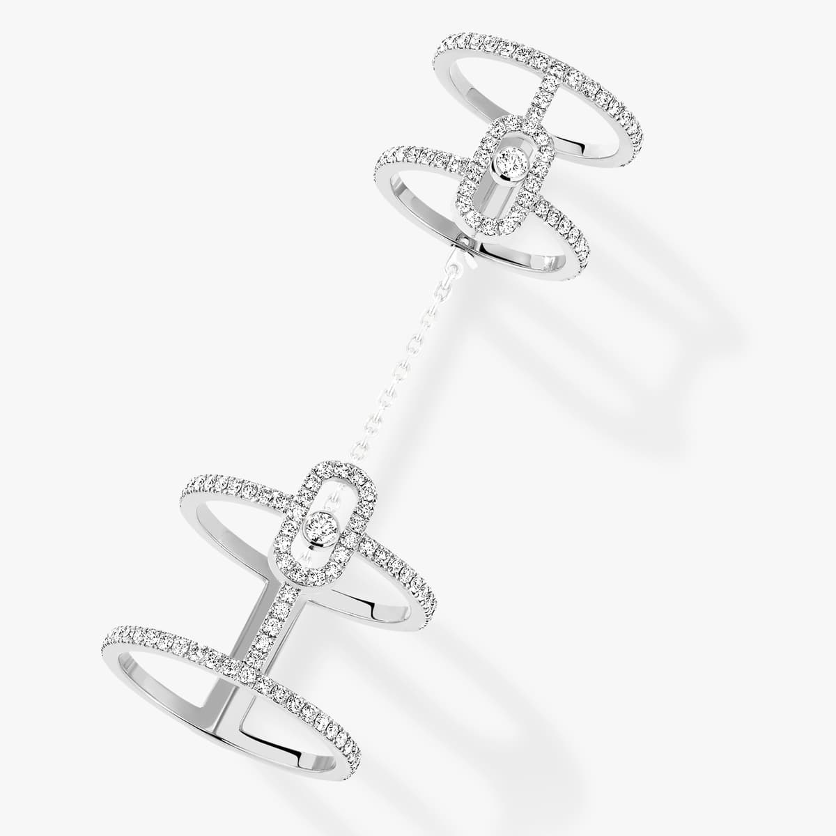 Move Uno double ring — 12857-WG