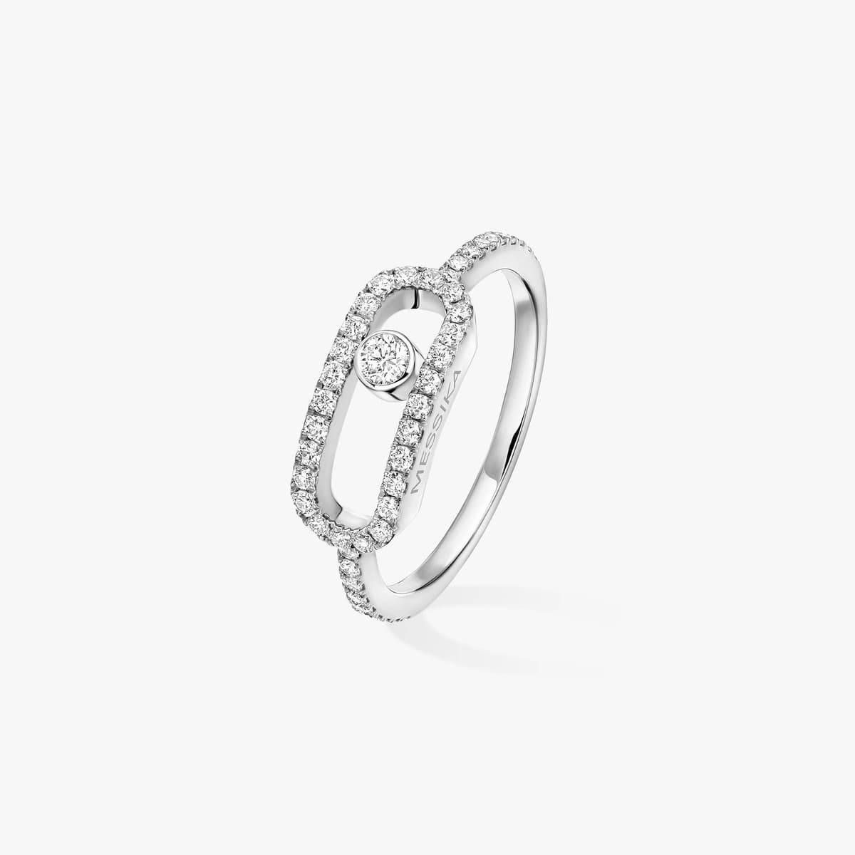 Move Uno pavé ring large — 12113-WG