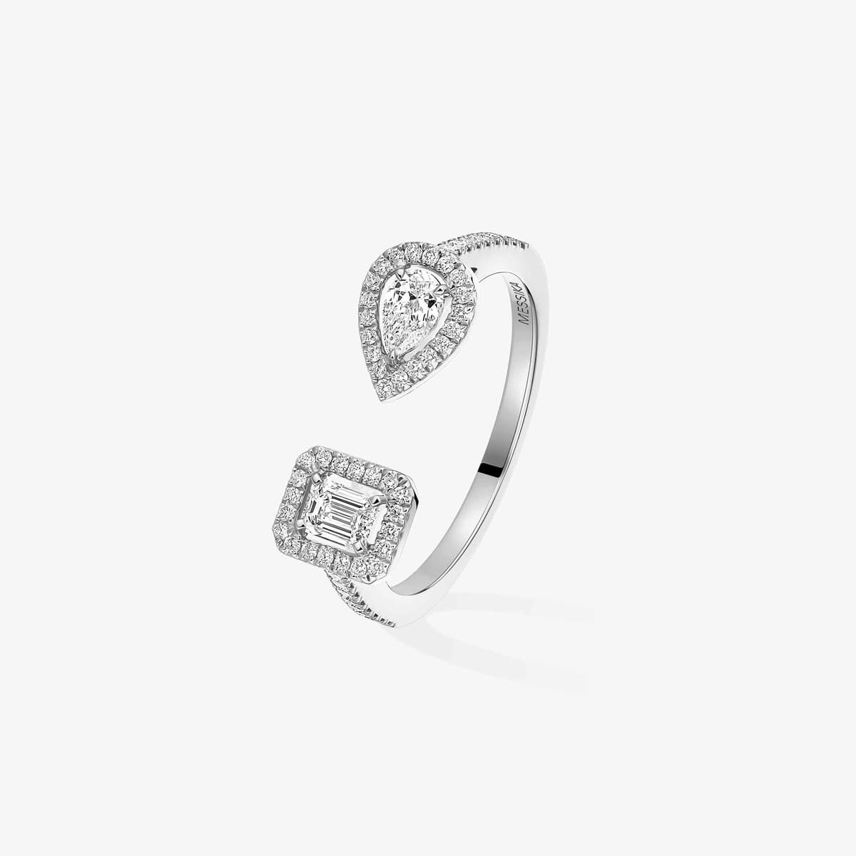 My Twin toi & moi ring 2x 0.15ct — 06471-WG