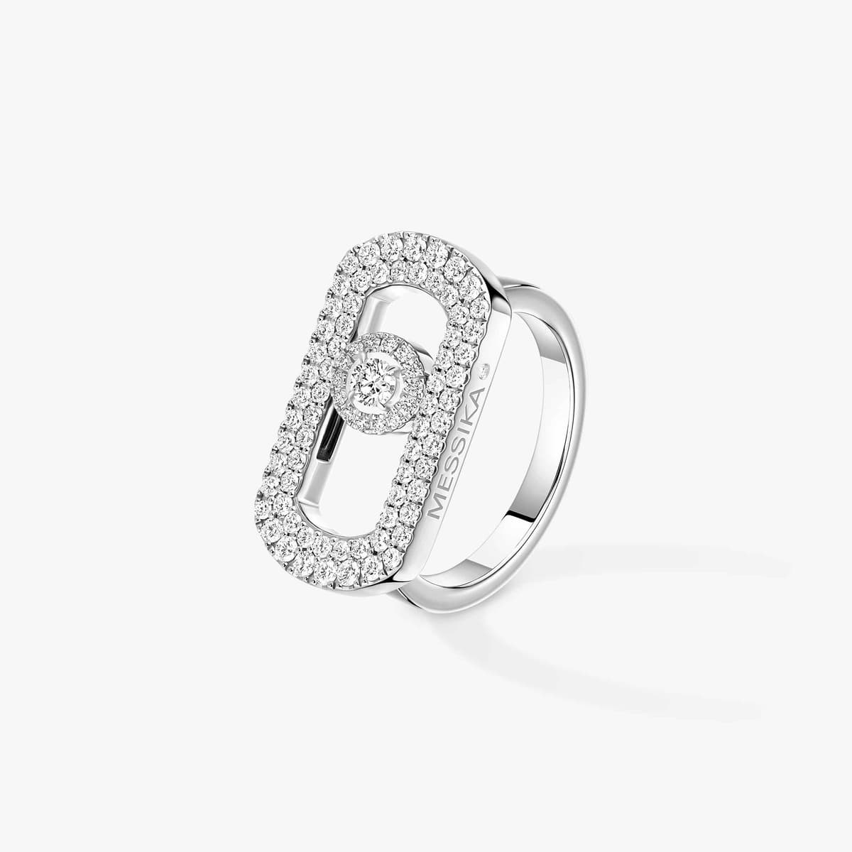 So Move pavé ring — 12937-WG