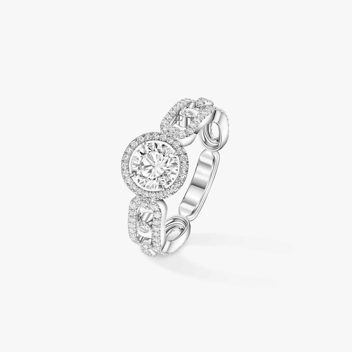 Move Link solitaire 0.70ct — 13749-WG