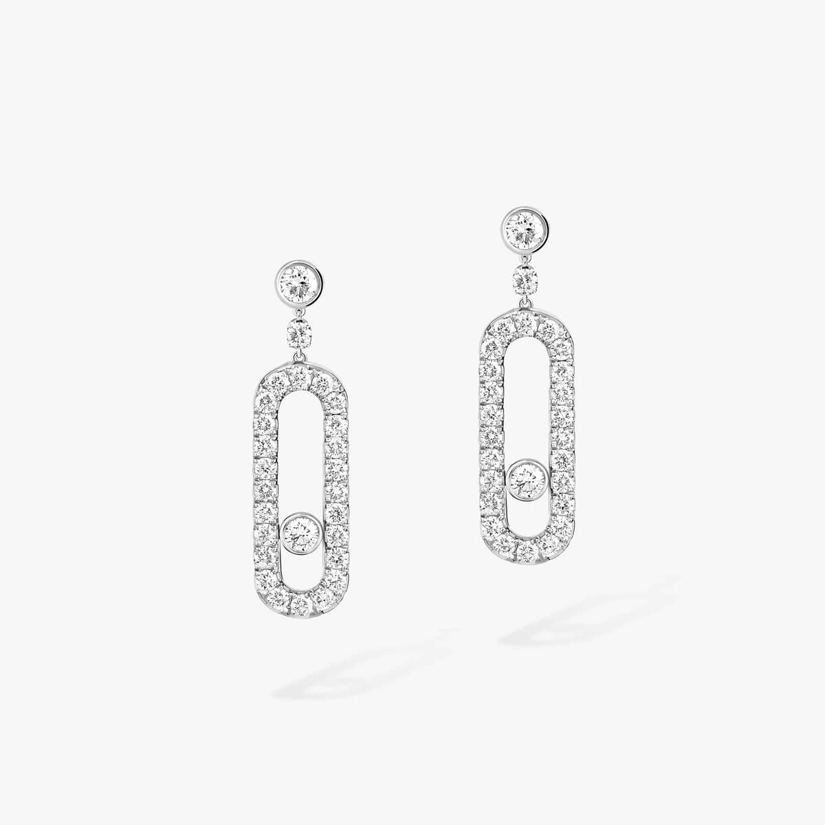 Move Uno stud earrings — 05631-WG