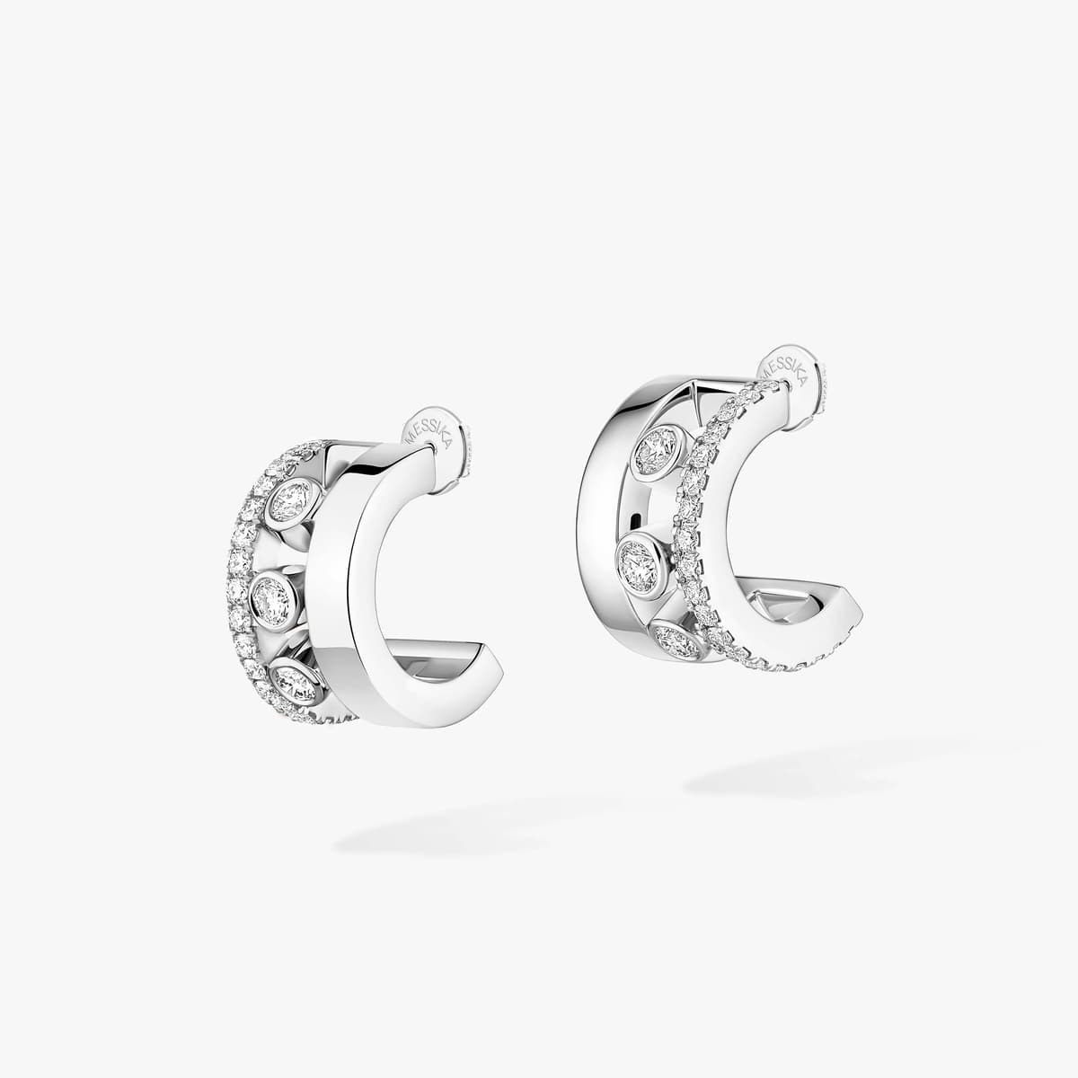 Move Romane mini hoop earrings — 07178-WG