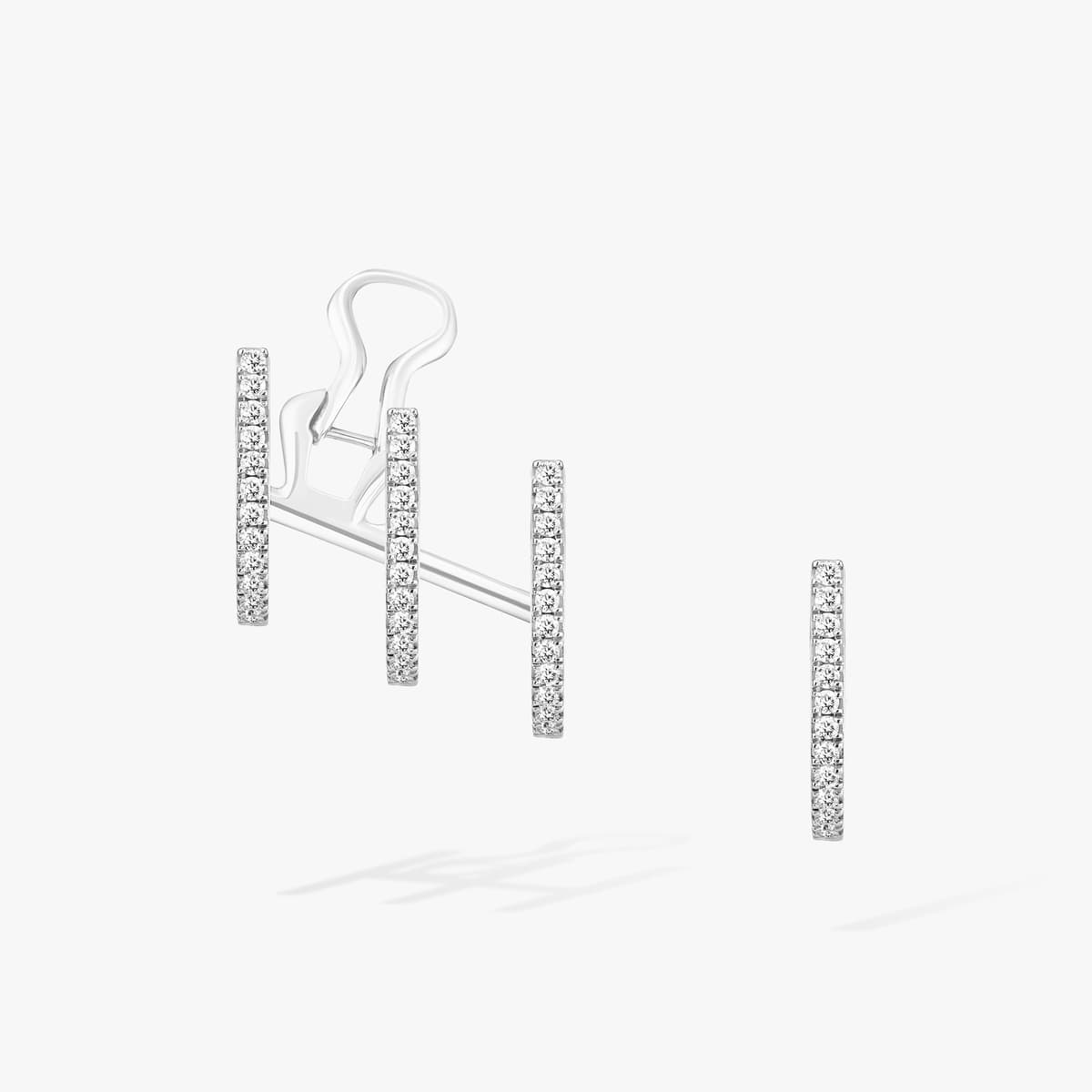 Gatsby multi-hoop earrings — 06503-WG