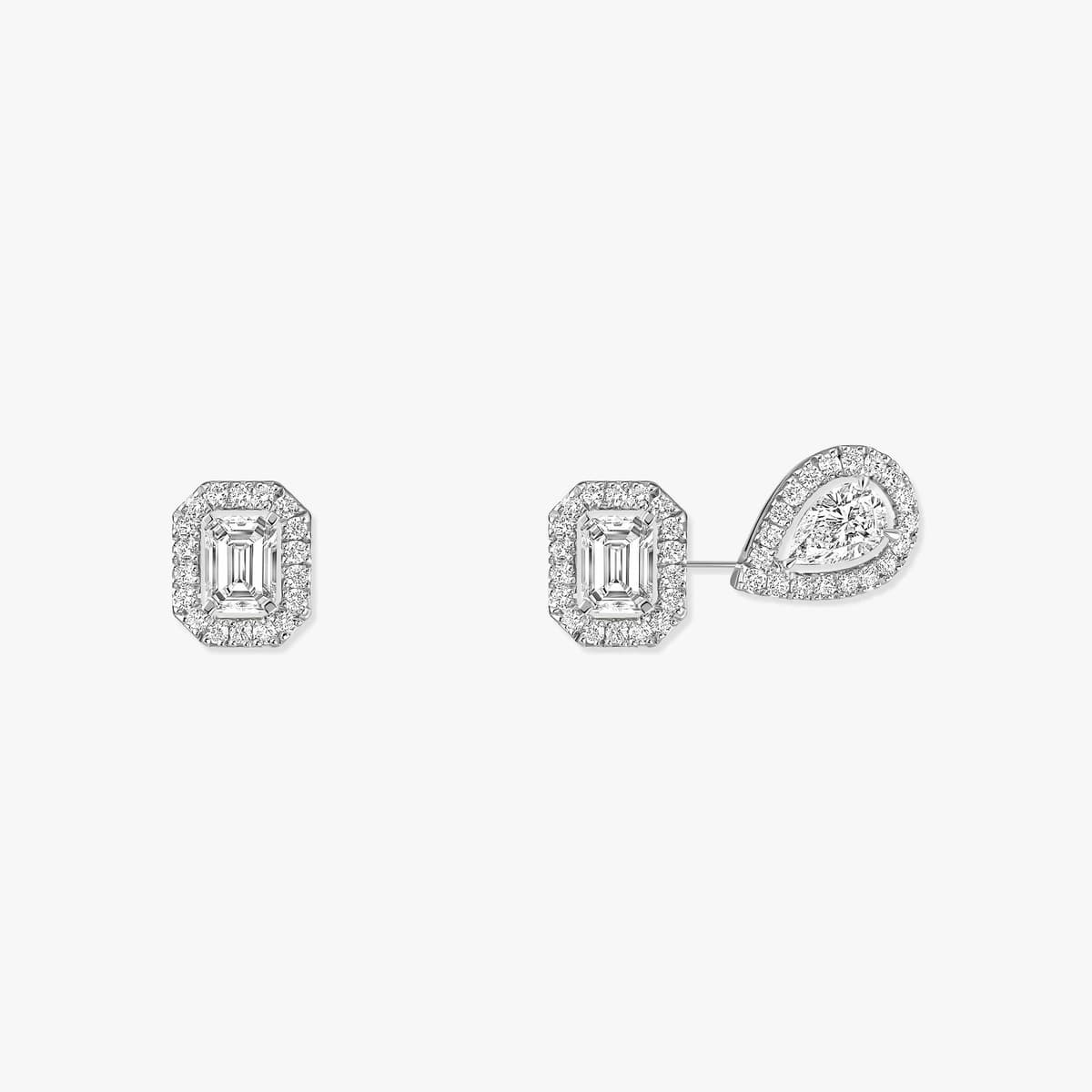 My Twin earrings 1+2 0.10ct x3 — 07004-WG