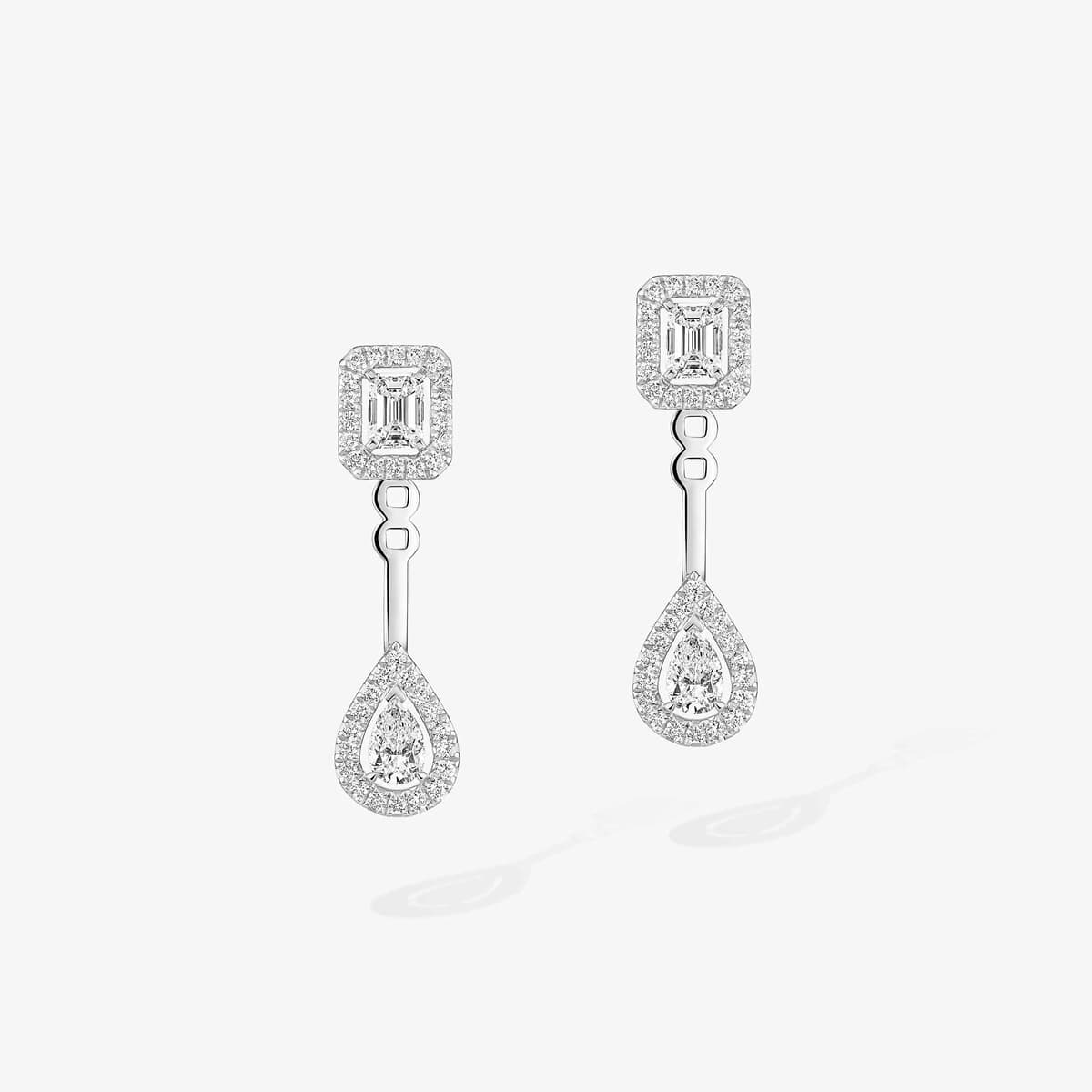 My Twin toi & moi earrings 2x 0.15ct — 06504-WG