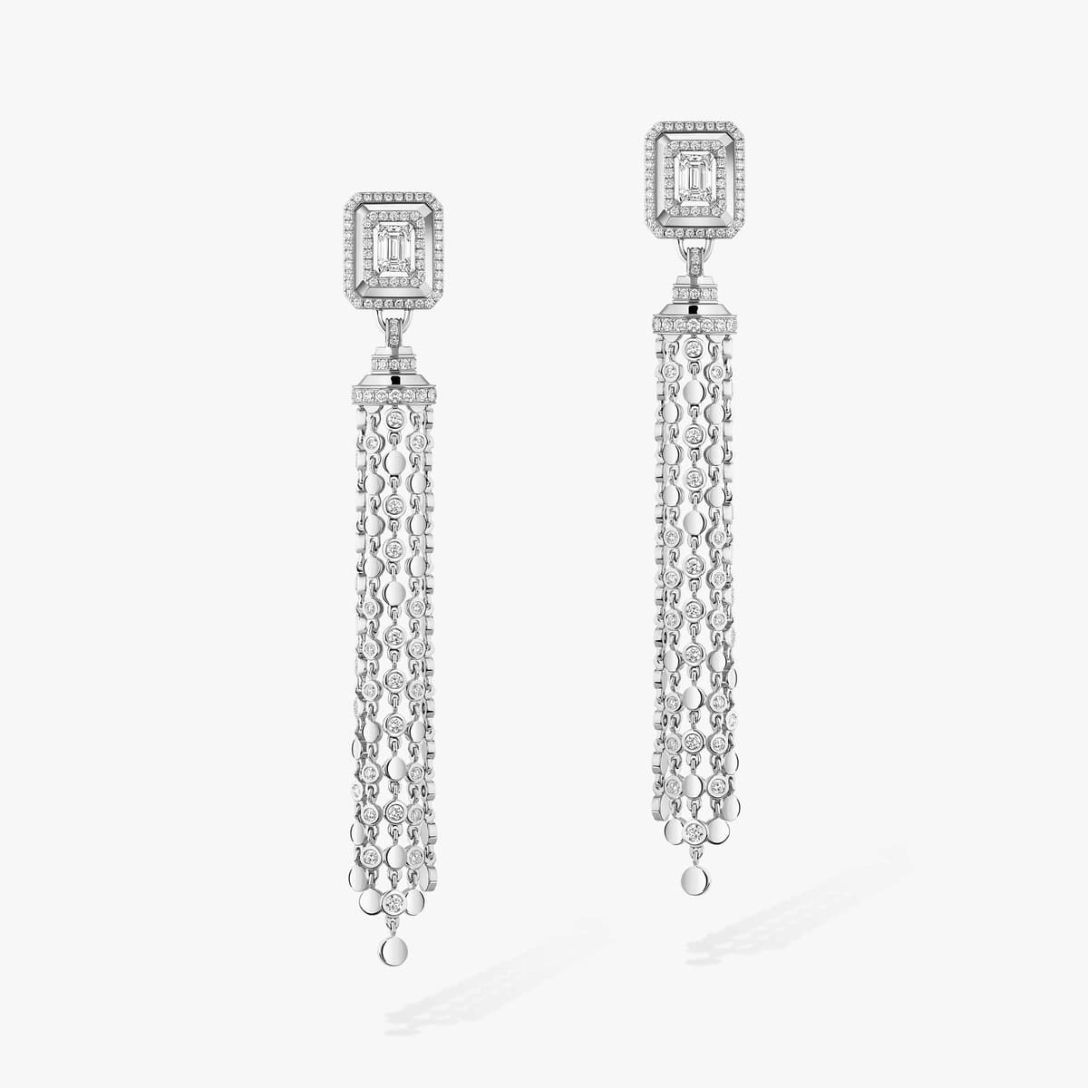 D-Vibes tassel earrings 0.50ct — 14434-WG