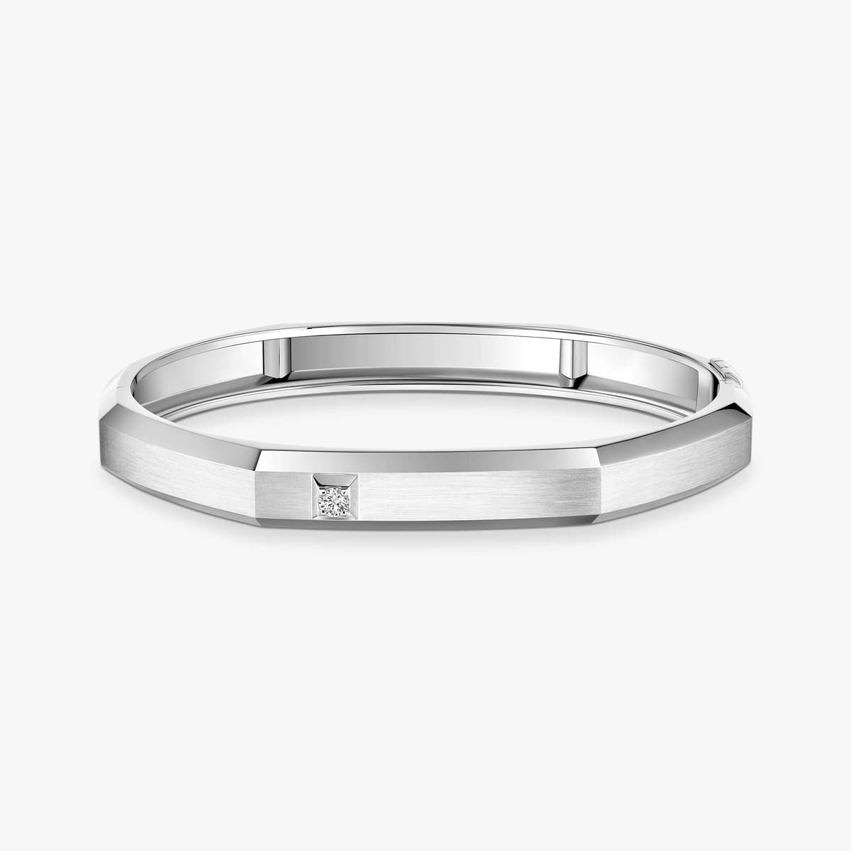 Moderniste brushed bracelet medium — 14628-WG