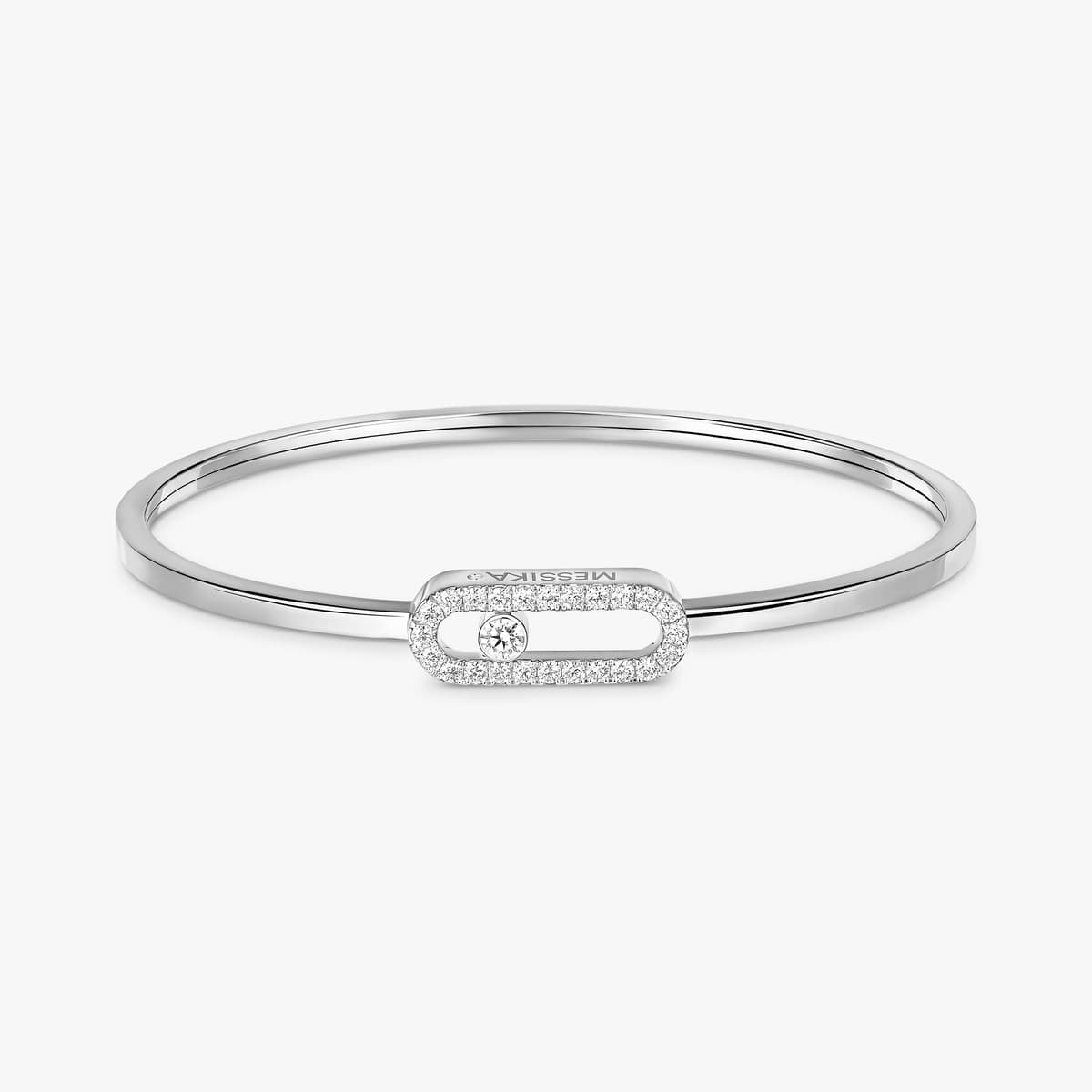 Move Uno pavé flex bangle medium — 12057-WG