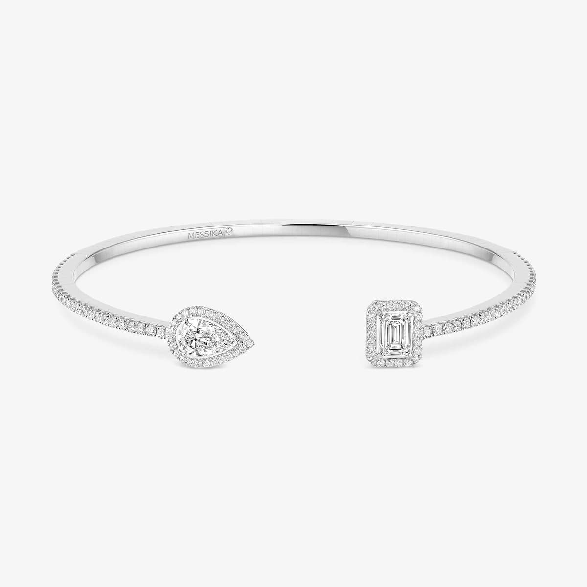 My Twin skinny bracelet 2x 0.40ct — 06492-WG