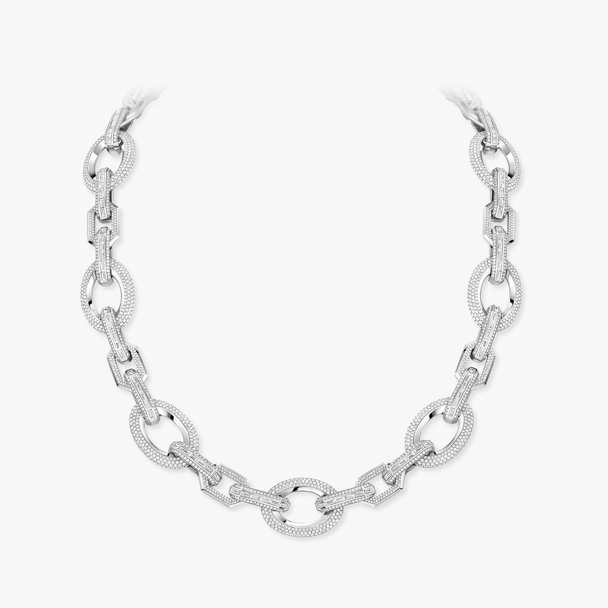 Groove necklace — 14064-WG