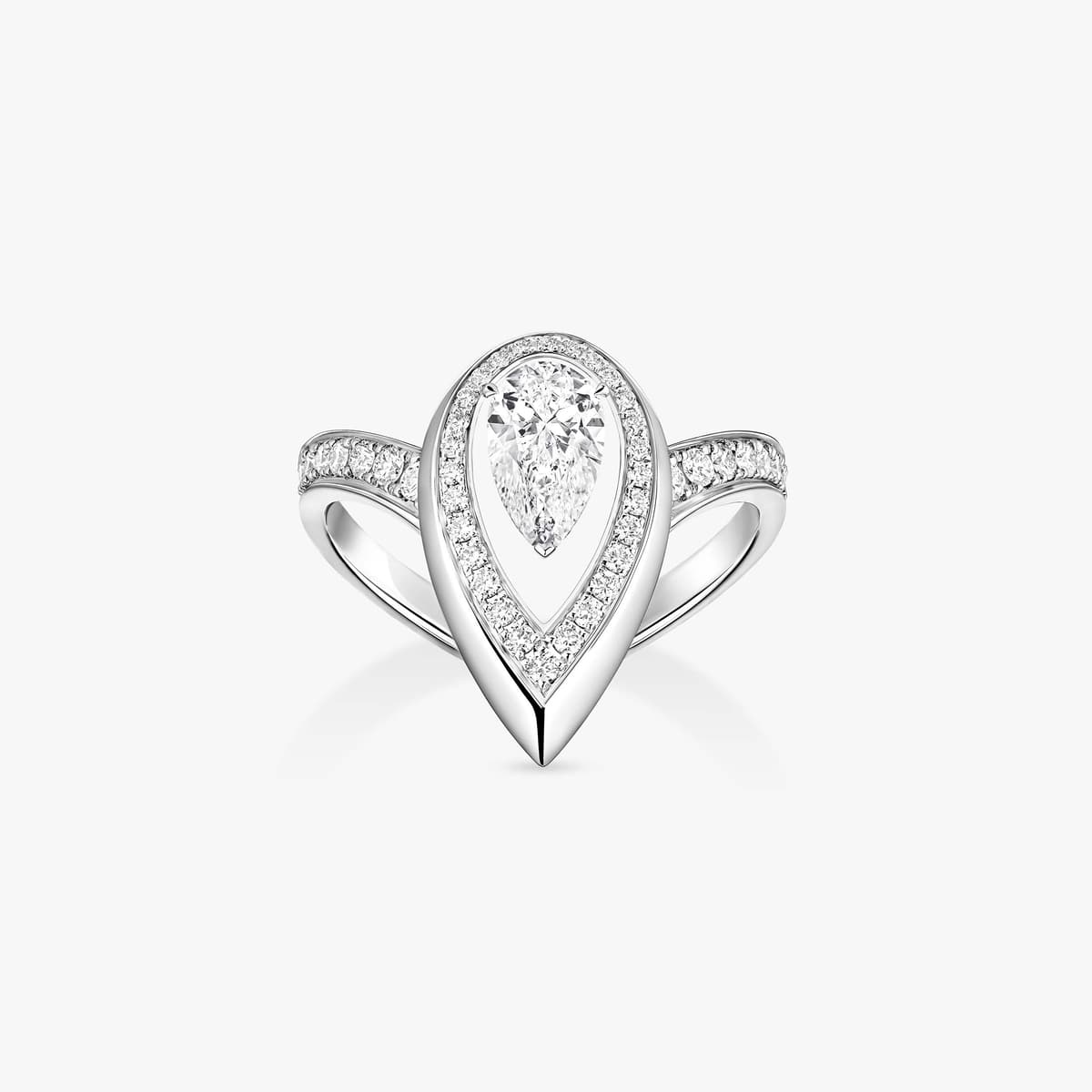 Fiery ring 0.50ct — 14115-WG