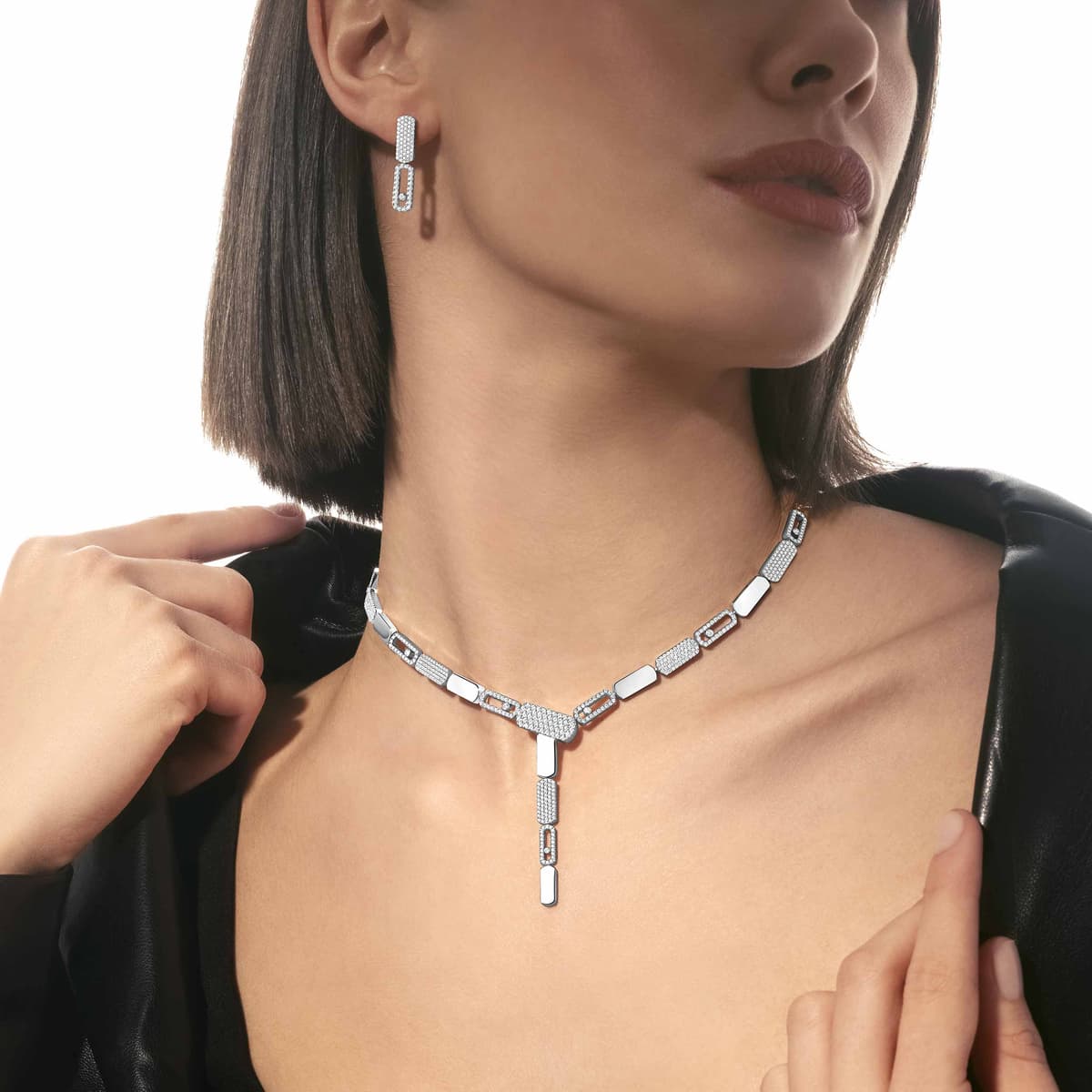Imperial Move earrings small — 13930-WG