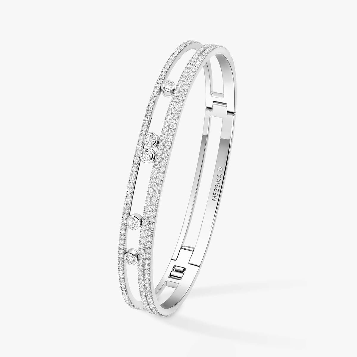 Move Romane pavé bangle — 13914-WG