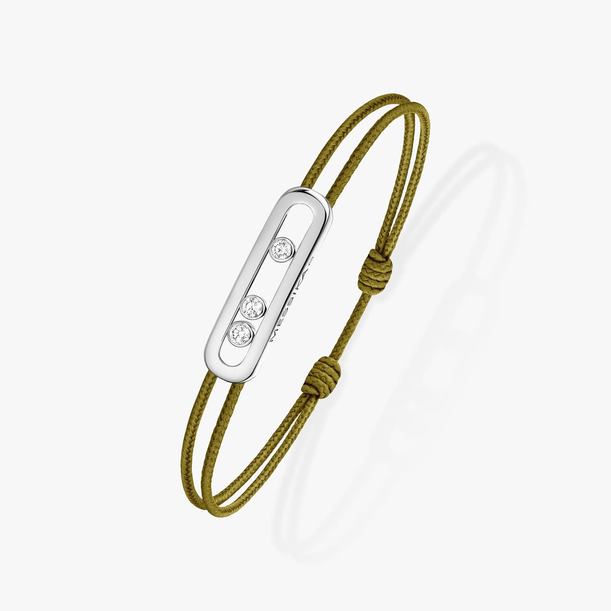 Care(s) khaki cord bracelet — 14097-WG