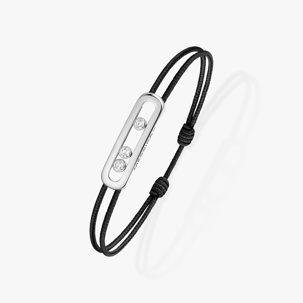 Care(s) black cord bracelet — 14140-WG