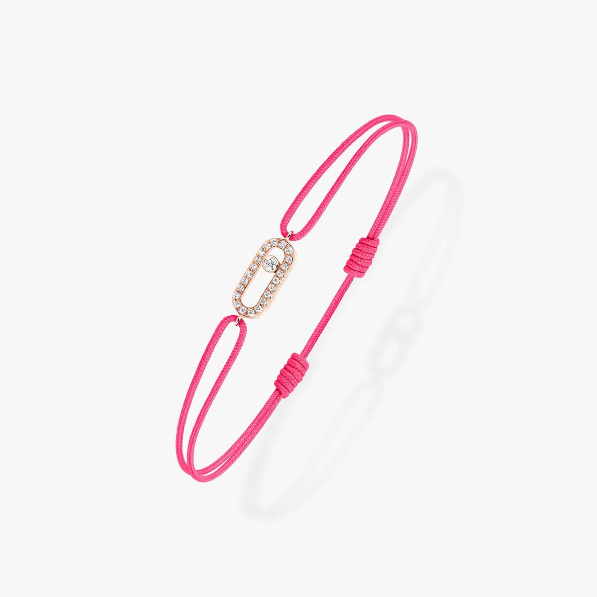 Move Uno pink cord bracelet — 13290-PG