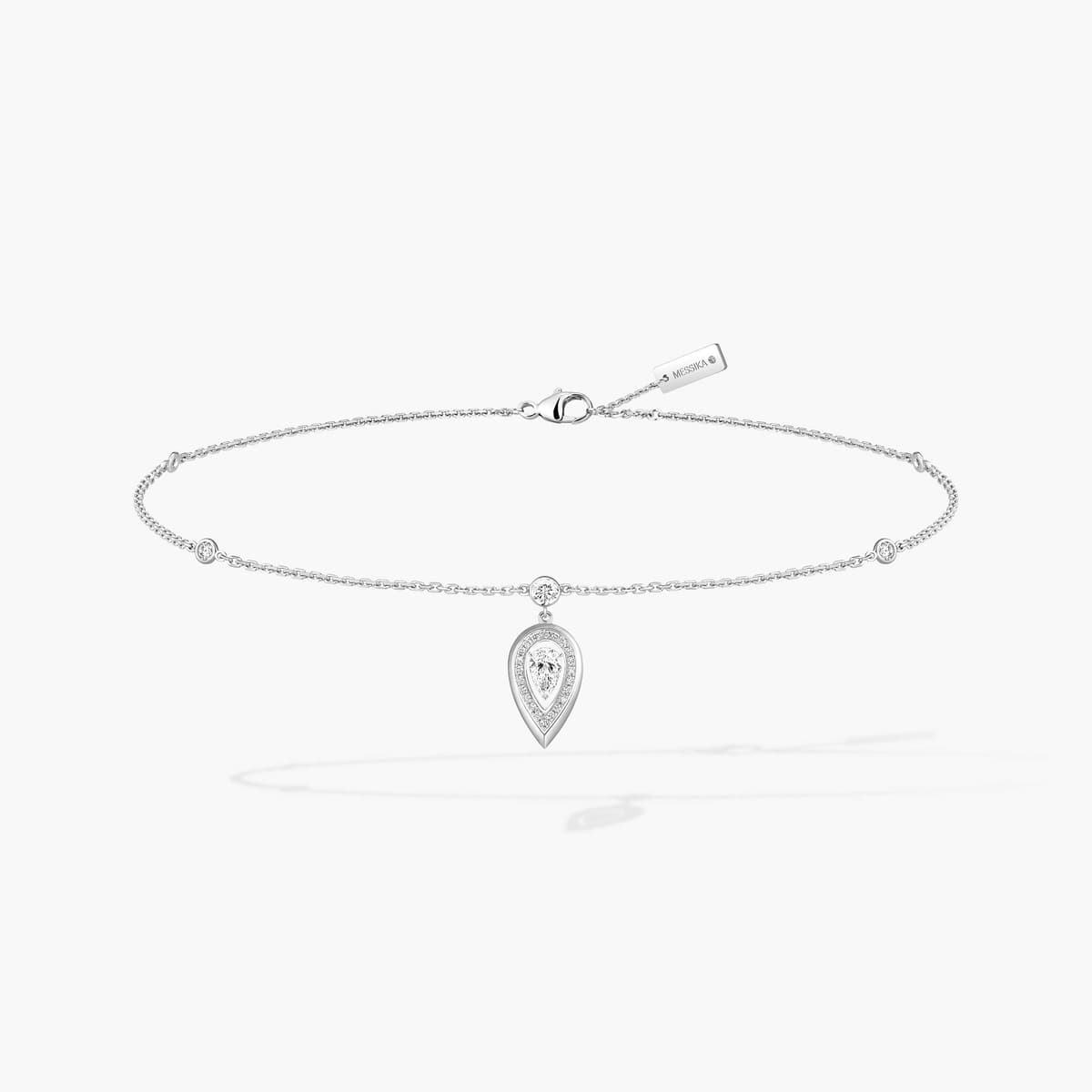 Fiery ankle bracelet — 14138-WG