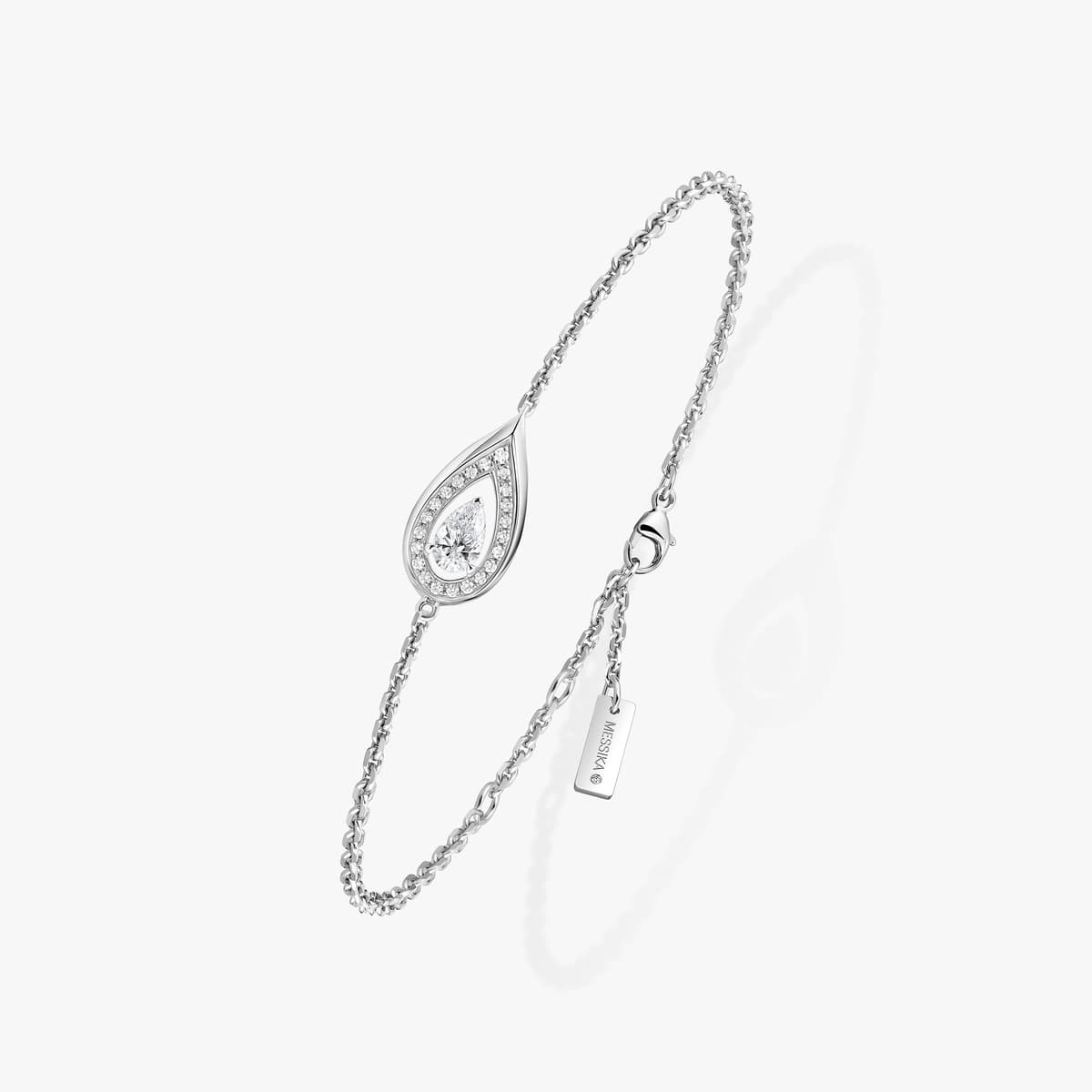 Fiery bracelet 0.10ct — 14238-WG