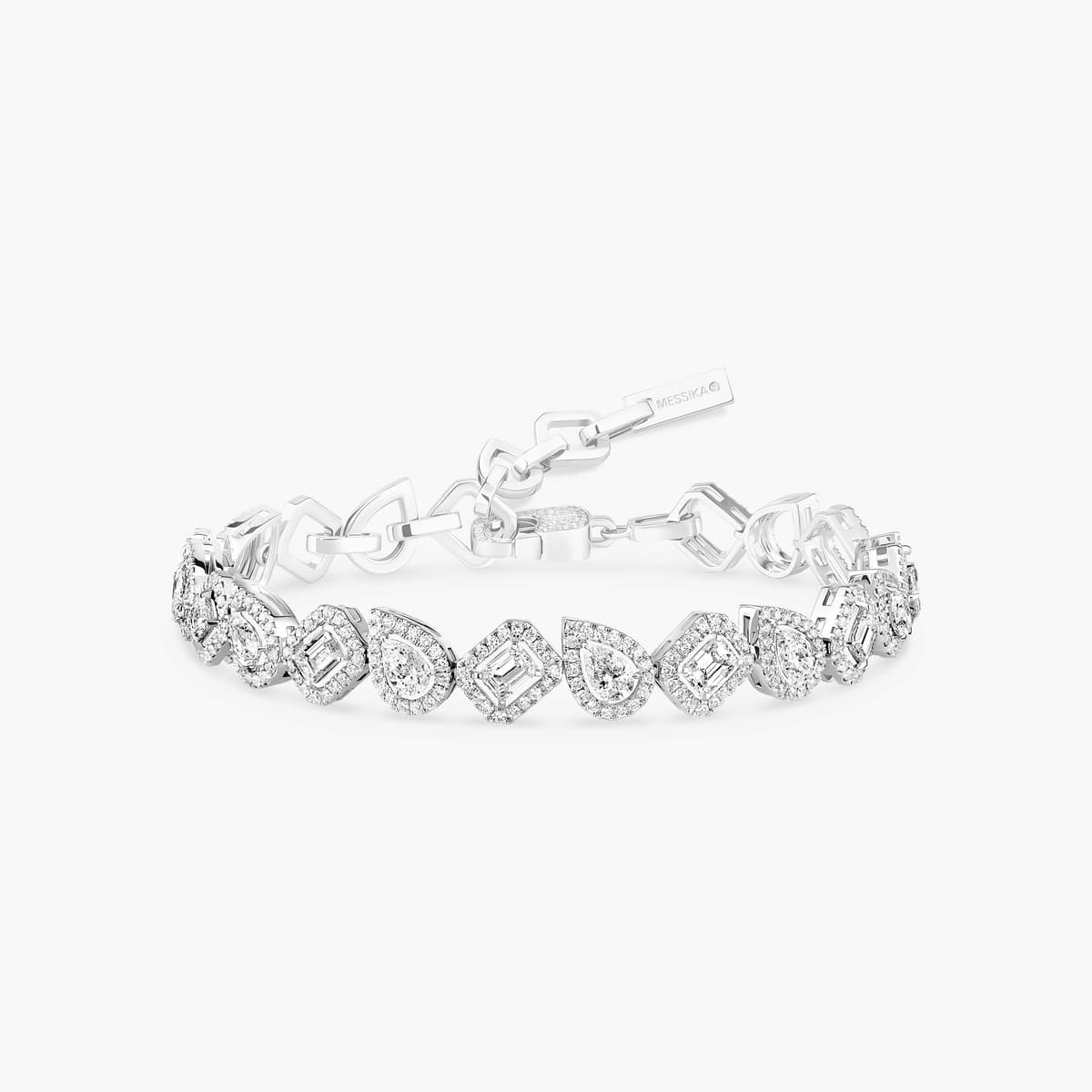 My Twin tennis bracelet — 13452-WG