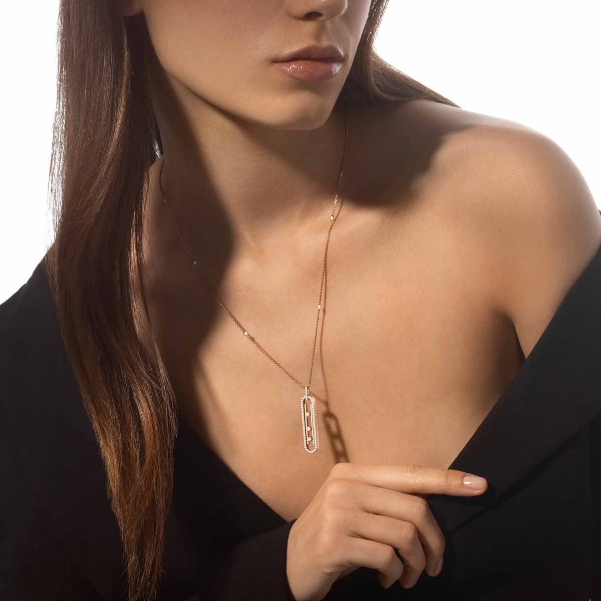 Move 10th necklace small — 10032-PG