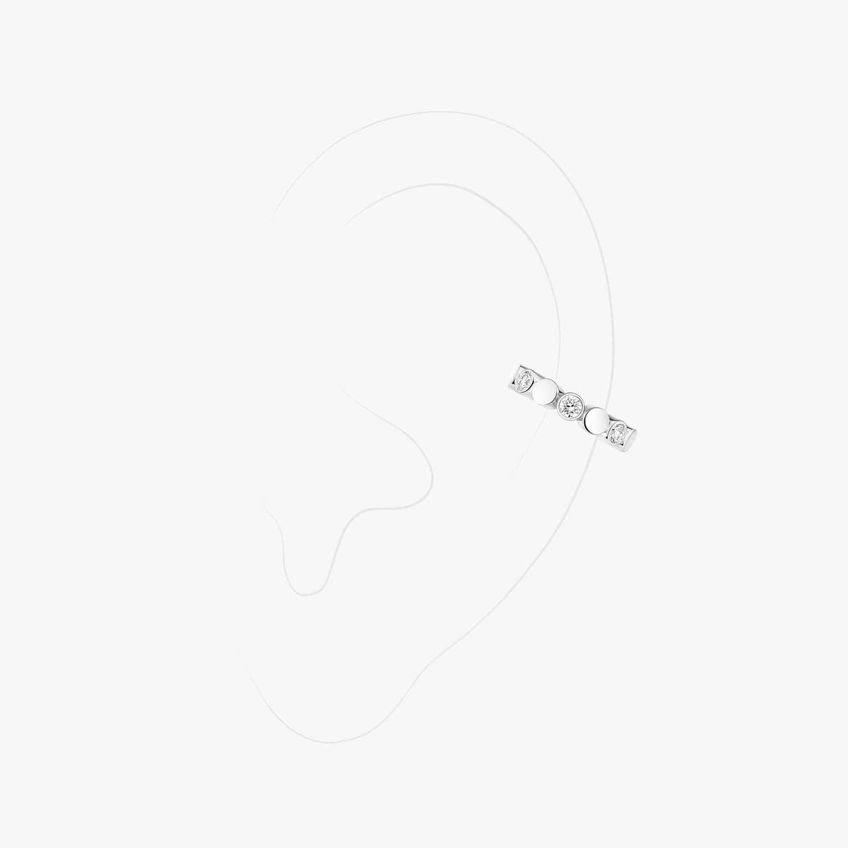 D-Vibes single clip earring — 13151-WG