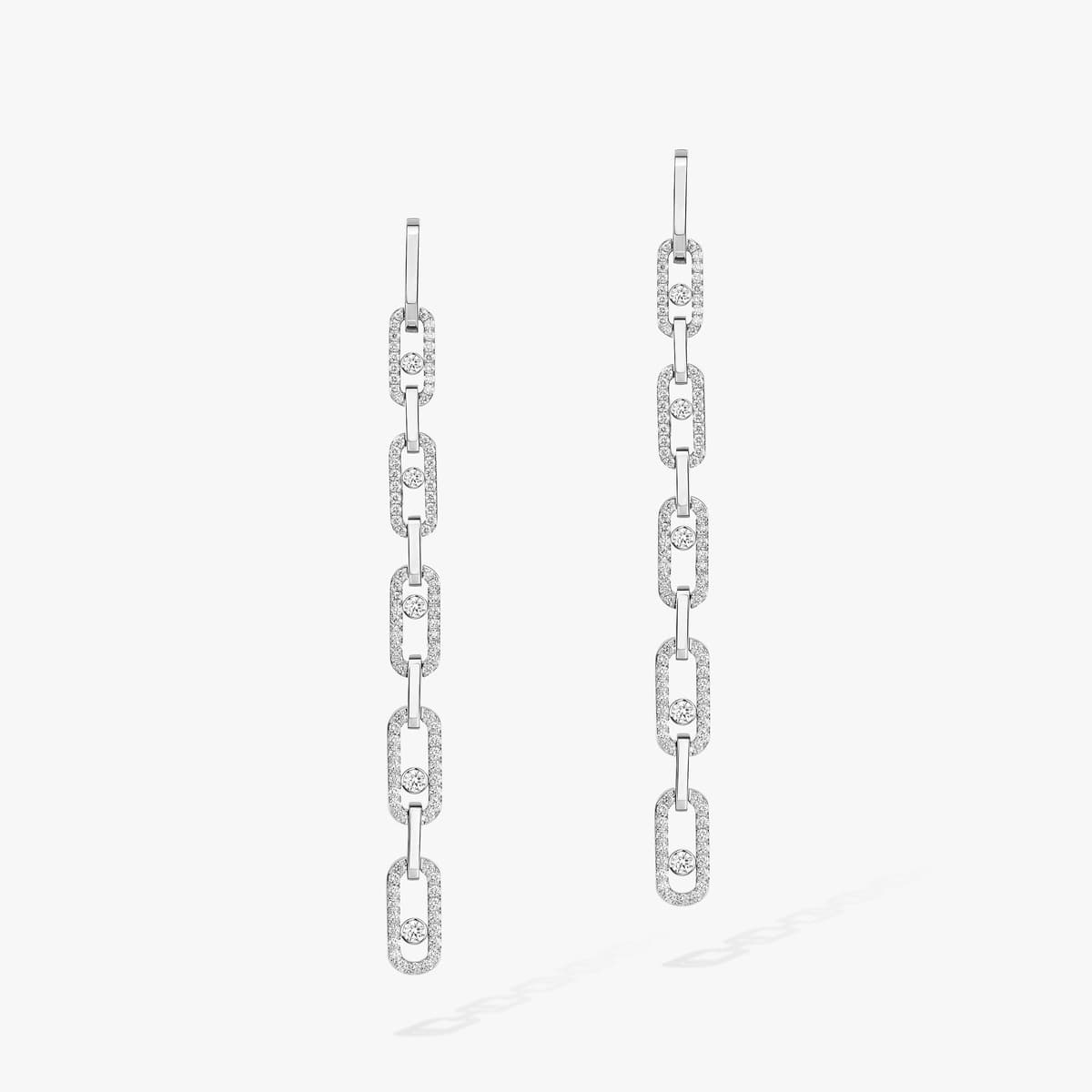 Move Link pendant earrings — 12011-WG