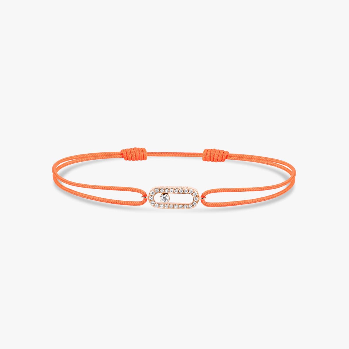 Move Uno orange cord bracelet — 13289-PG